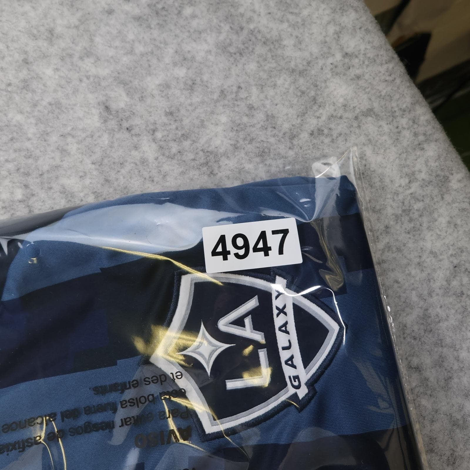 LA Galaxy Shirt Mens Large Blue Away 2019 2020 MLS Football Adidas Herbalife photo 15