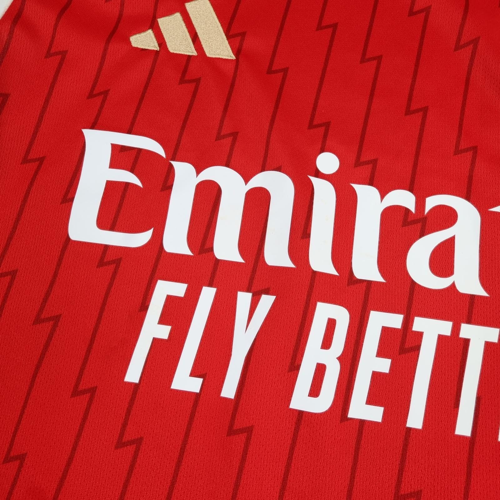 Arsenal Shirt Mens Small Red Home 2023 2024 EPL Football Adidas Rice 41 Jersey photo 4