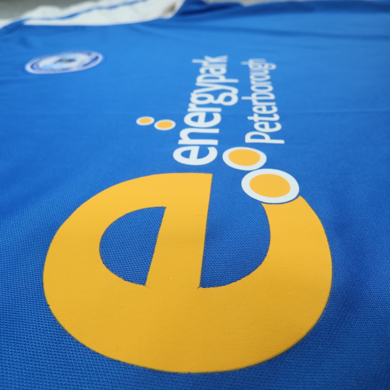 Peterborough United Shirt 2XL Blue Home Kit 2011 2012 Nike Soccer Jersey photo 7