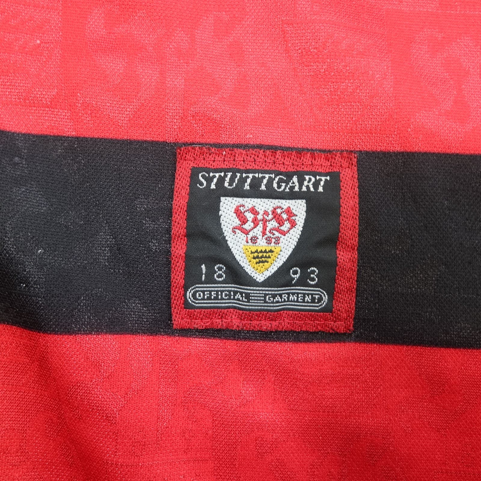 Vintage VFB Stuttgart Away Shirt Red Extra Large Kit Adidas Jersey 1997 1998 photo 8