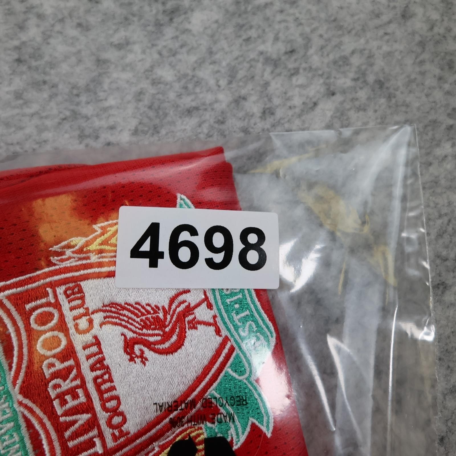 Liverpool Shirt Mens Medium Red Home 2008 2010 Football Adidas Agger 5 Jersey photo 18