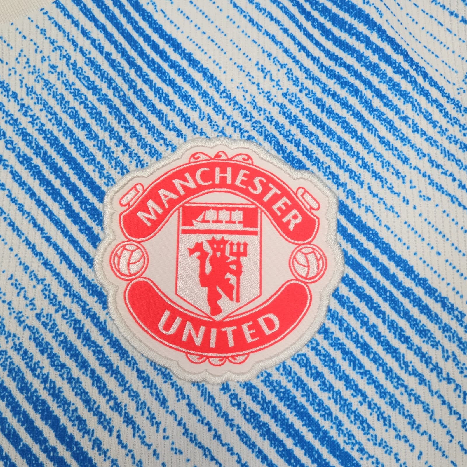 Manchester United Shirt Extra Large Blue Away Kit 2021 2022 Adidas Jersey photo 4