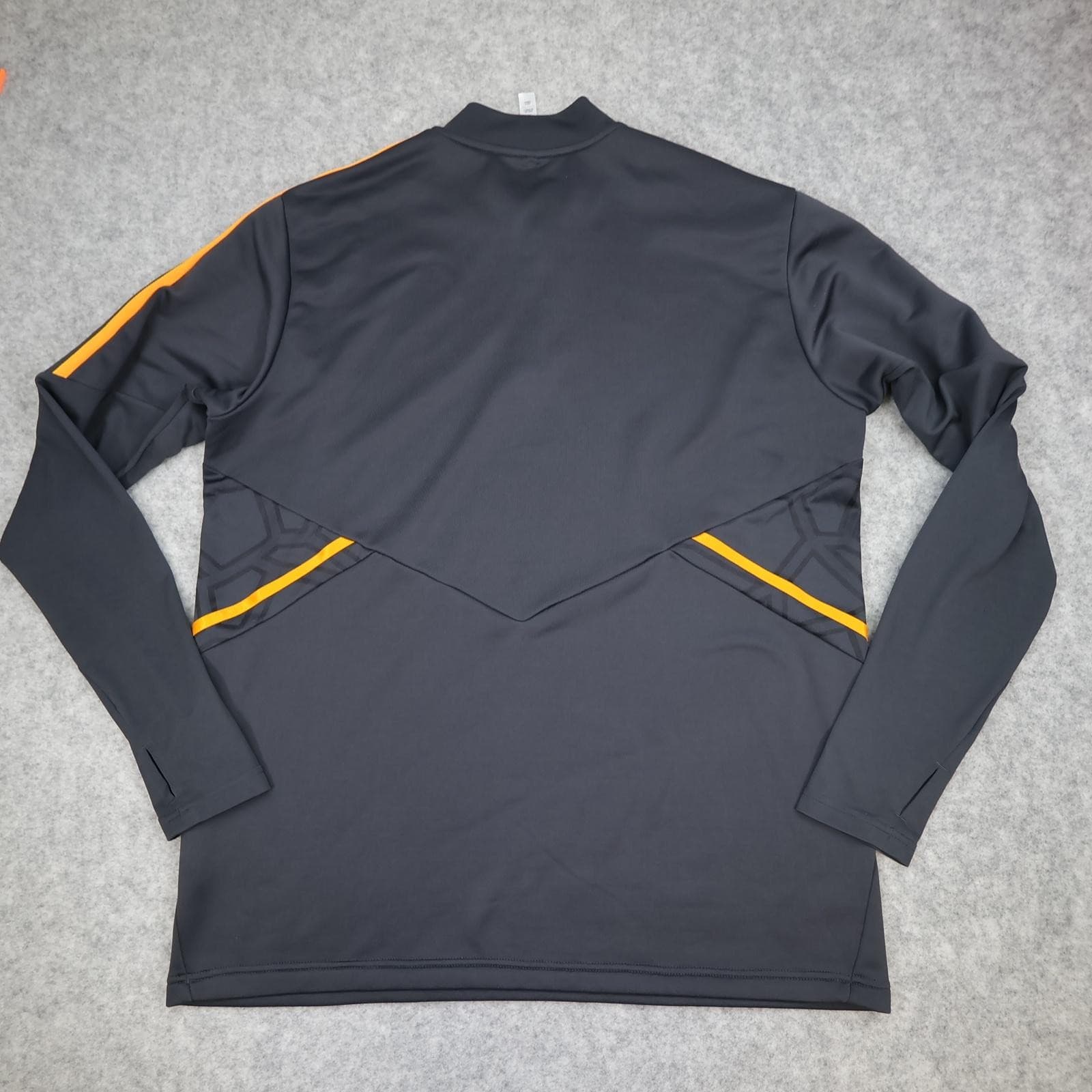 Leeds United Training Top Mens XL Black EPL Football Adidas Astonish 2022 2023 photo 5