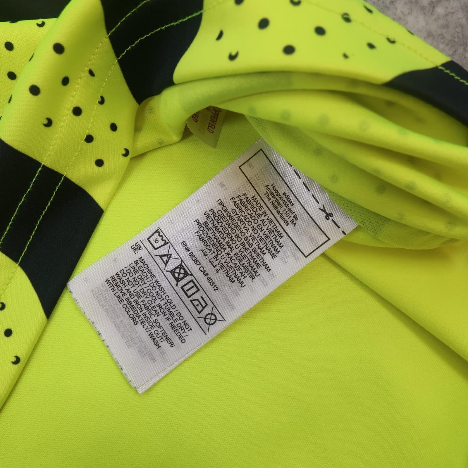 Arsenal Away Shirt Kids 15-16 Years Yellow 2023 2024 Football Adidas Jersey photo 9