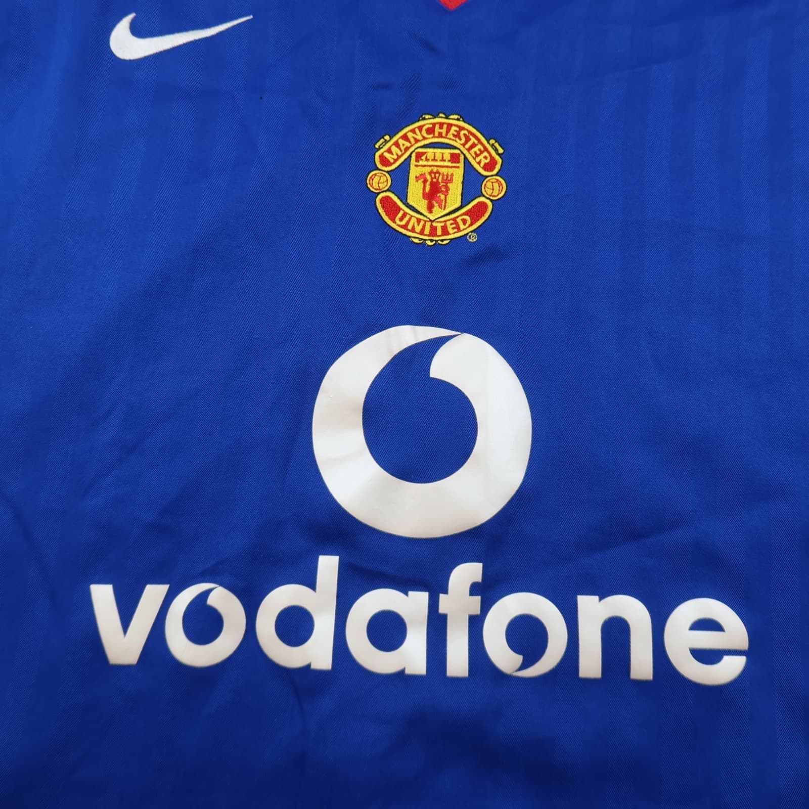 Manchester United Shirt Extra Large Blue Away Kit 2005 2006 Jersey Ronaldo 7 XL photo 3