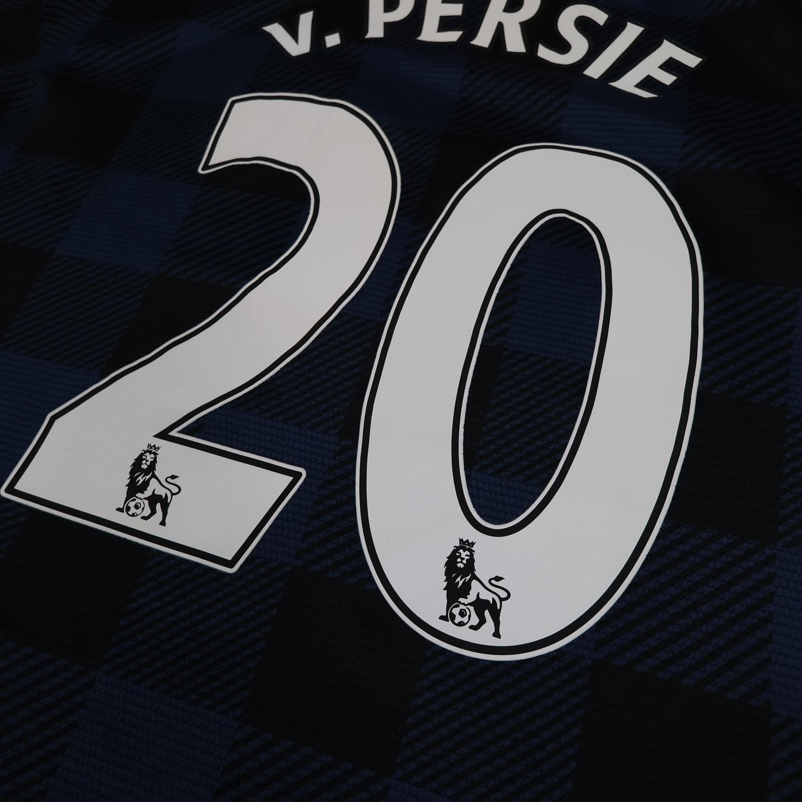 Manchester United Shirt Kids XL Blue Away 2013 2014 Football Nike Van Persie 20 photo 8