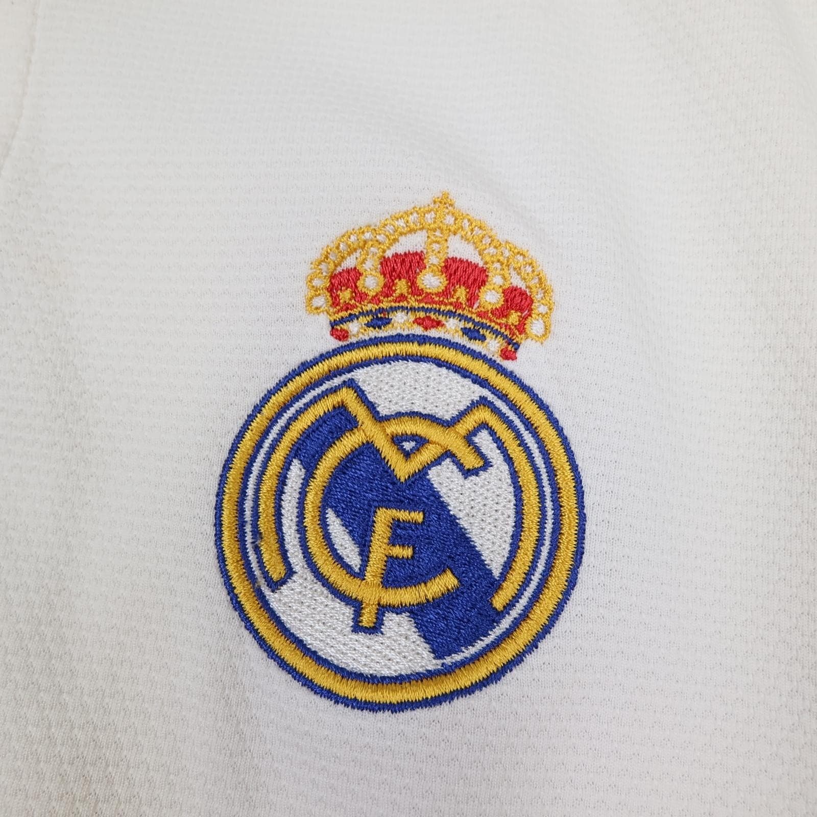 Real Madrid Shirt Kids XL 15-16 Years White Home 2018 2019 Adidas Jersey photo 6