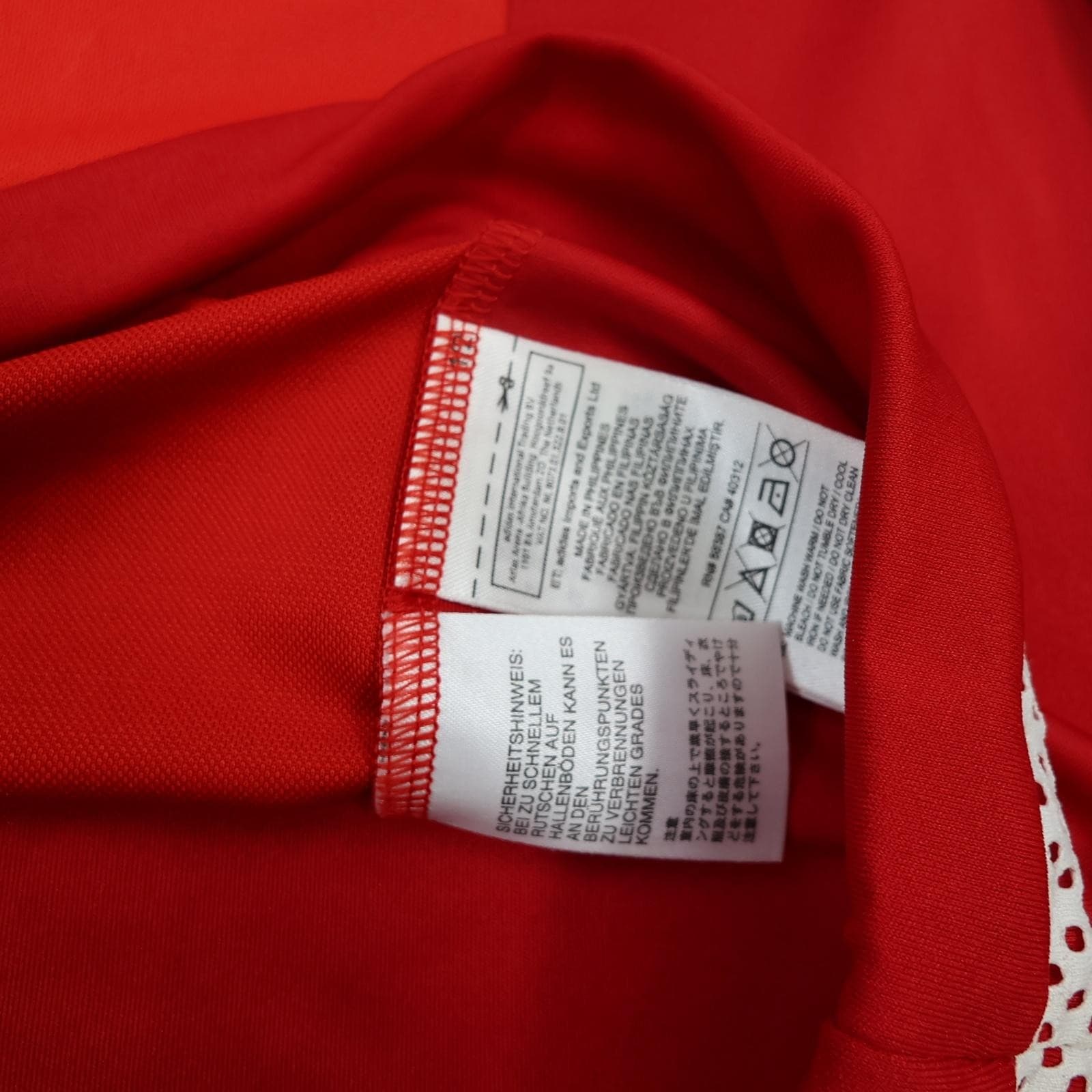 Aberdeen FC Shirt Mens XL Red Home 2015 2016 Football Adidas Soccer Jersey photo 10