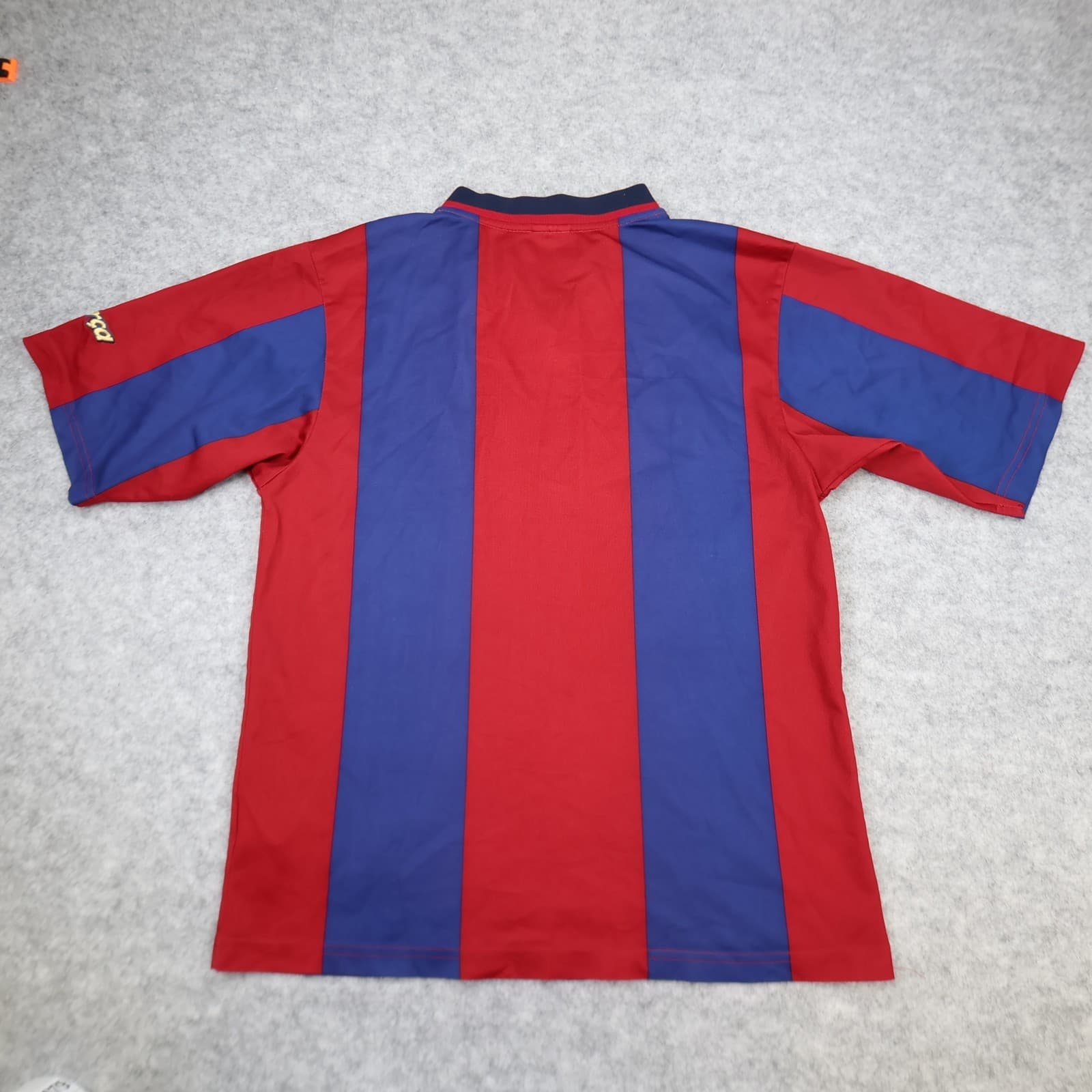 Vintage Barcelona Shirt Small Red Home Kit 1998 1999 Nike Soccer Jersey Football photo 2