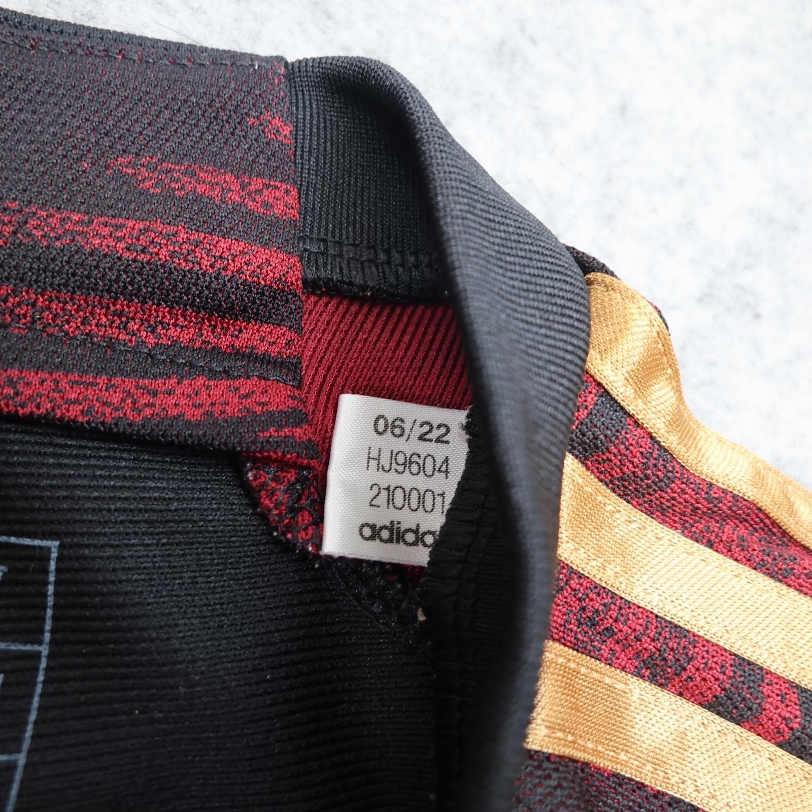 Germany Away Shirt Mens Medium Black Red 2022 2023 Football Adidas DFB Jersey photo 6