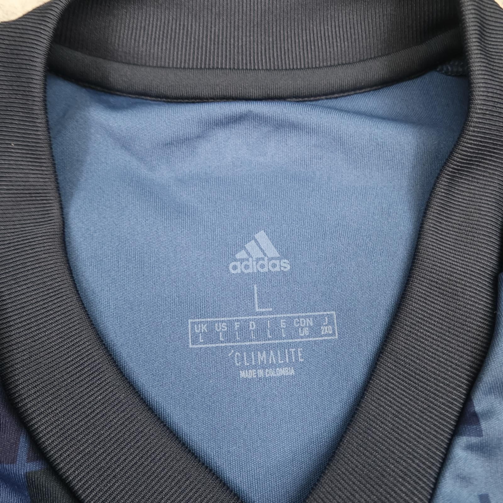 LA Galaxy Shirt Mens Large Blue Away 2019 2020 MLS Football Adidas Herbalife photo 6