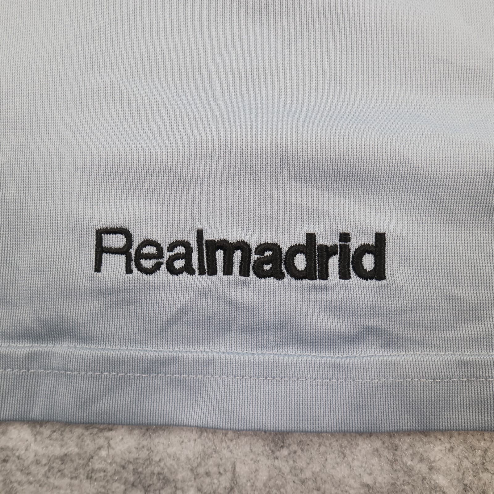 Vintage Real Madrid Shirt Large Grey Third Kit 2005 2006 Adidas Soccer Jersey photo 14