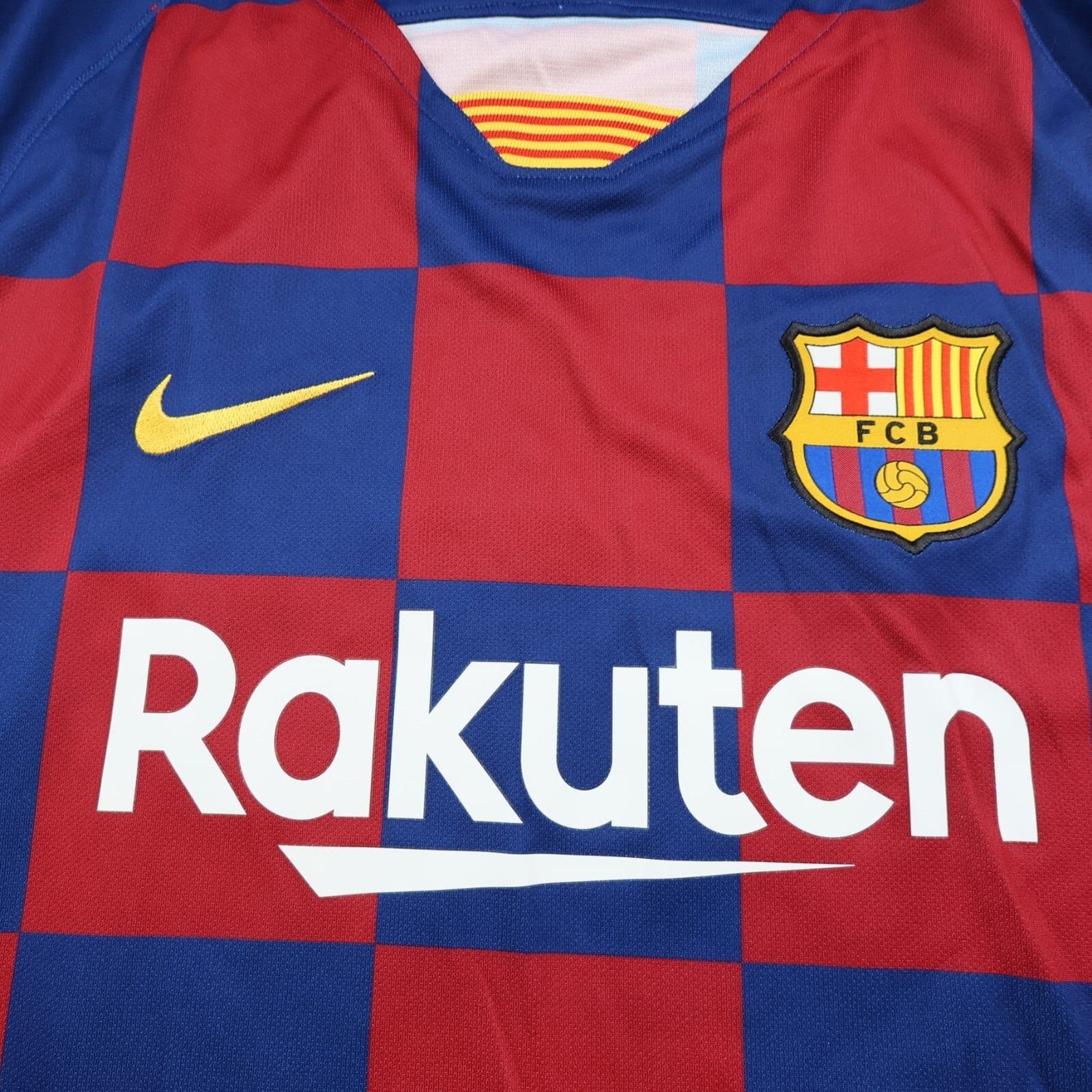 Barcelona Shirt Extra Large Home Kit 2019 2020 Nike Jersey Lionel Messi Soccer photo 3