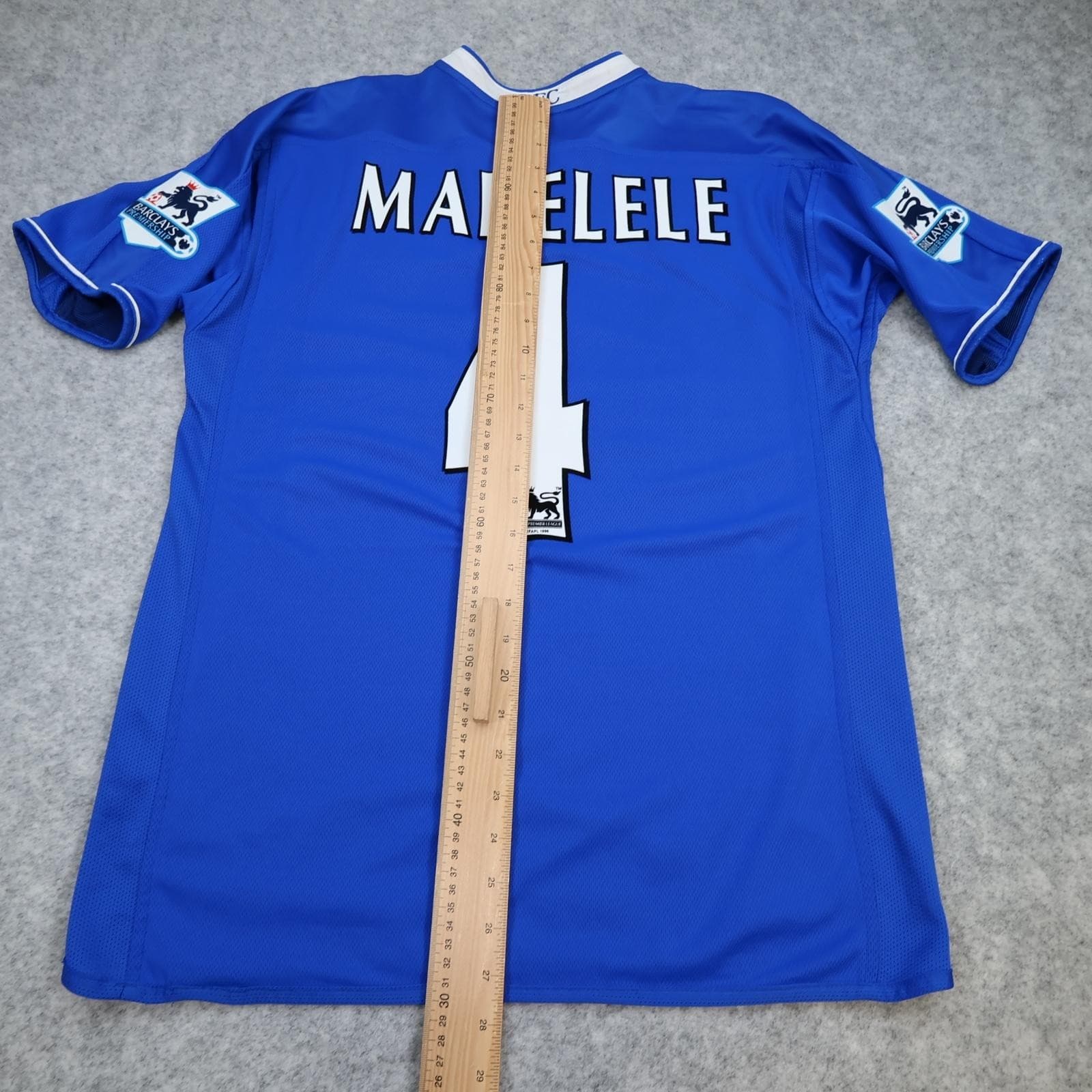 Chelsea Shirt Mens Medium Blue Home 2003 2005 Football Umbro Makelele 4 Jersey photo 14