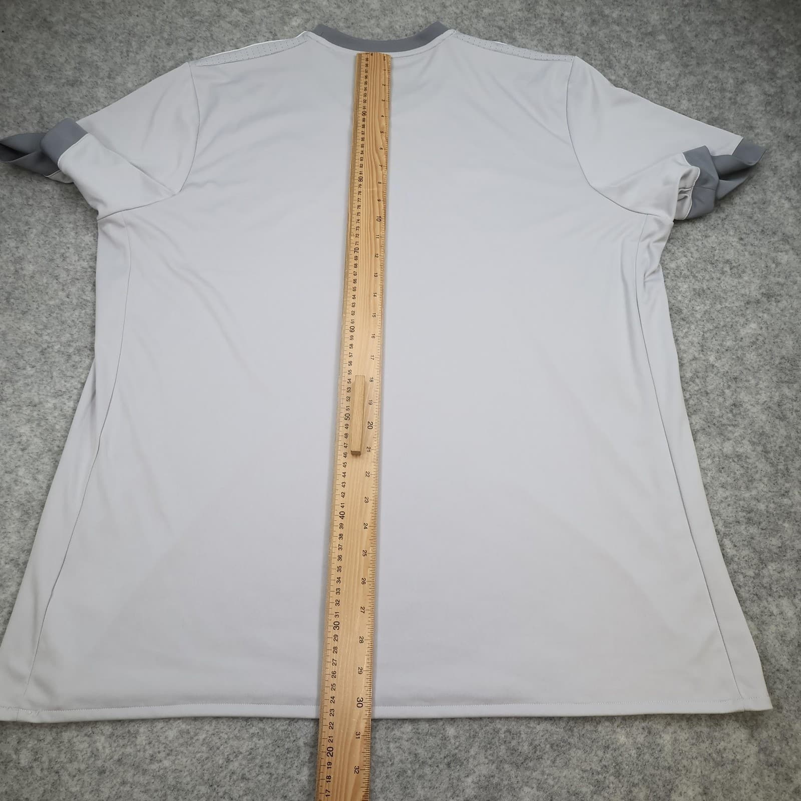 Manchester United Shirt Mens 2XL Grey 3rd Kit 2017 2018 Football Adidas Jersey photo 12