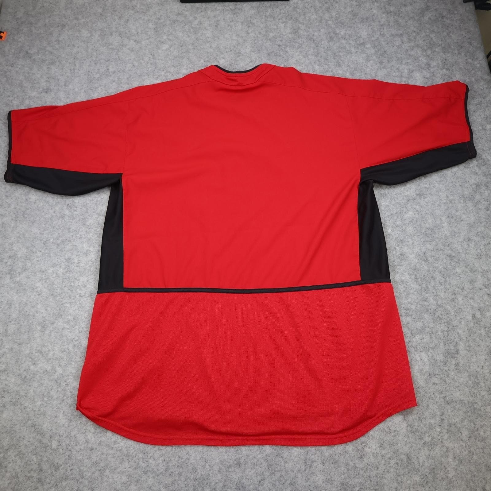 Vintage Manchester United Shirt Mens XL Red Home 2002 2004 Nike Vodafone Jersey photo 3