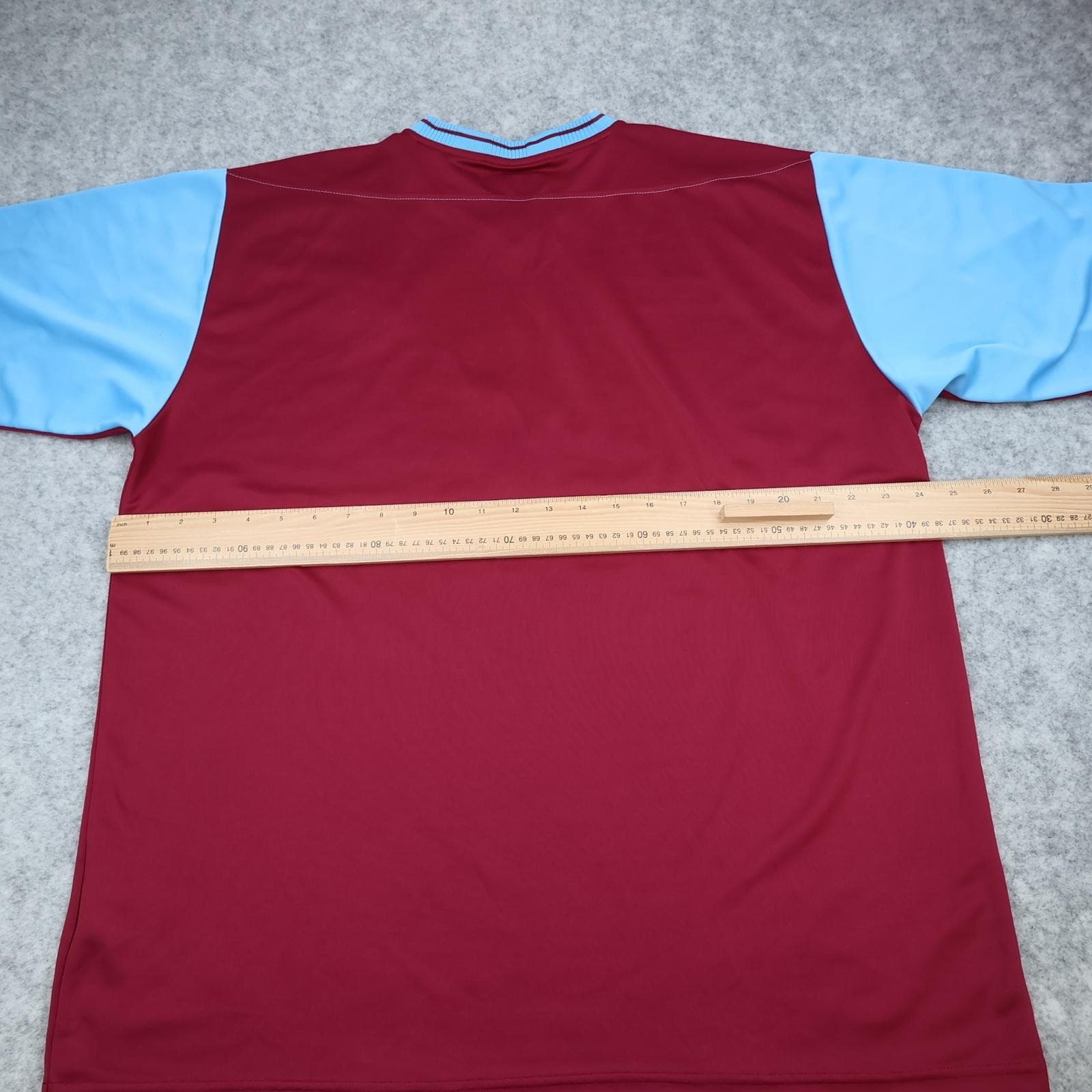 Vintage West Ham United Shirt Mens 2XL Red Home 2003 2005 Reebok Jobserve photo 8