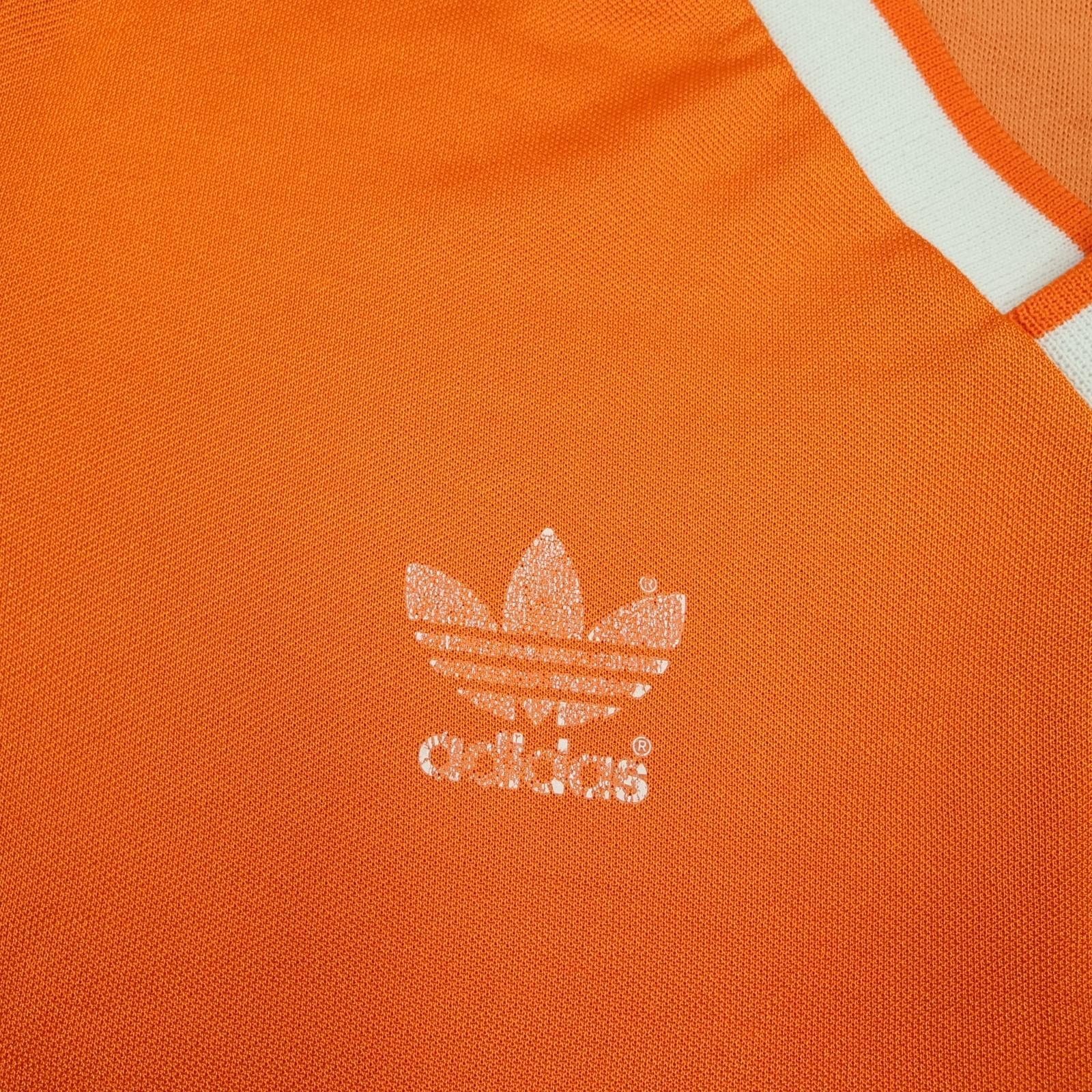 Vintage Netherlands Shirt Mens Small Home Orange Jersey Adidas 1985 1988 KNVB photo 4