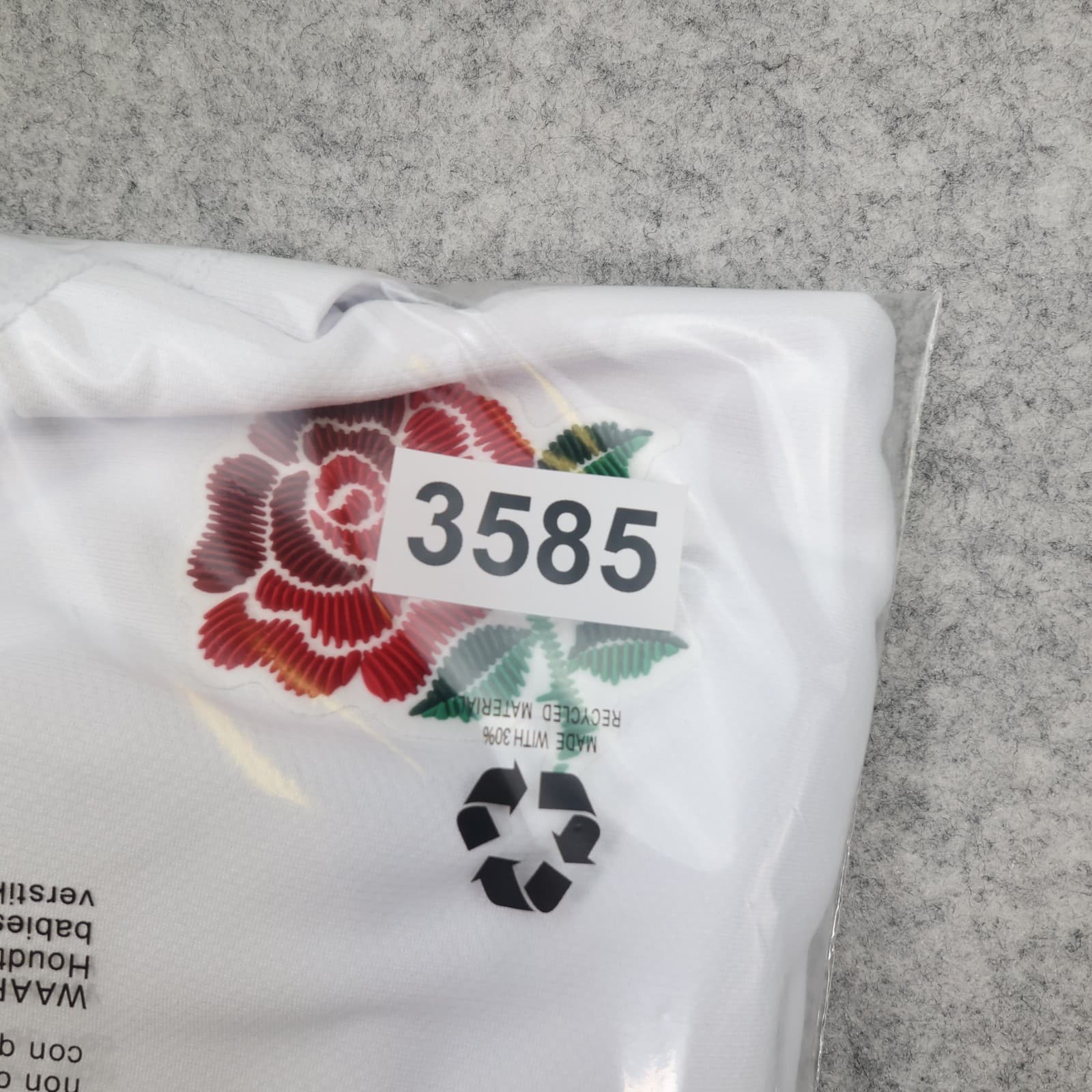 England Rugby Shirt 2XL White Home Kit 2019 Japan World Cup Canterbury XXL photo 14