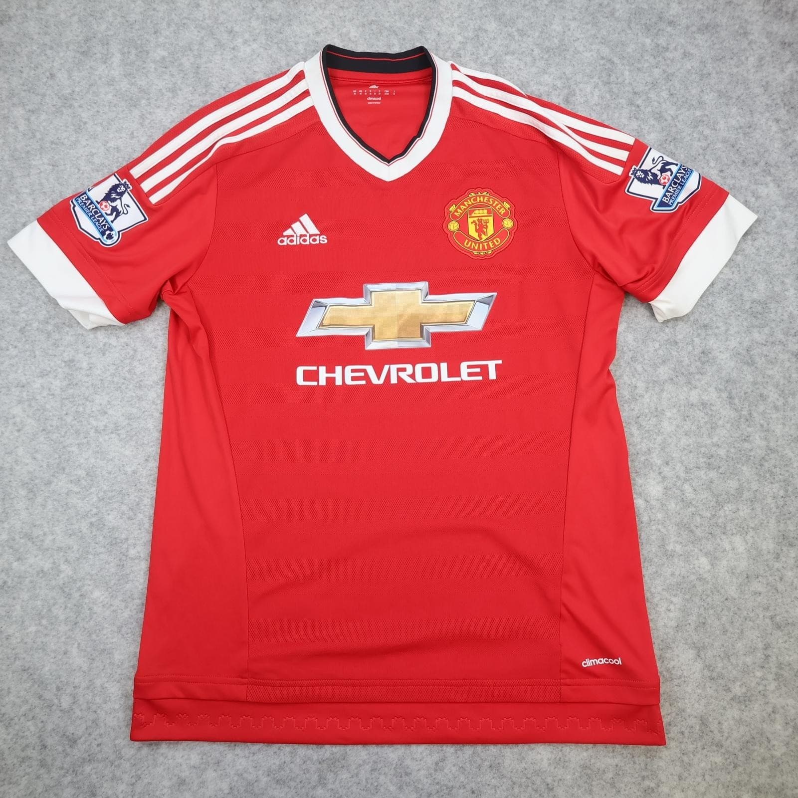 Manchester United Shirt Mens Medium Red Home 2015 2016 Adidas Schweinsteiger 31 photo 2