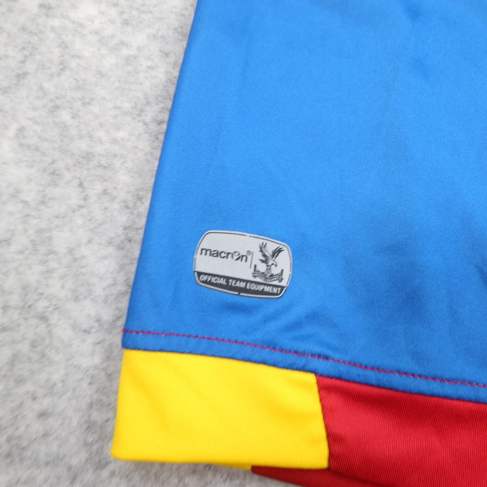 Crystal Palace Shirt Mens XL Multi Home 2015 2016 Football Macron Mansion Jersey photo 8