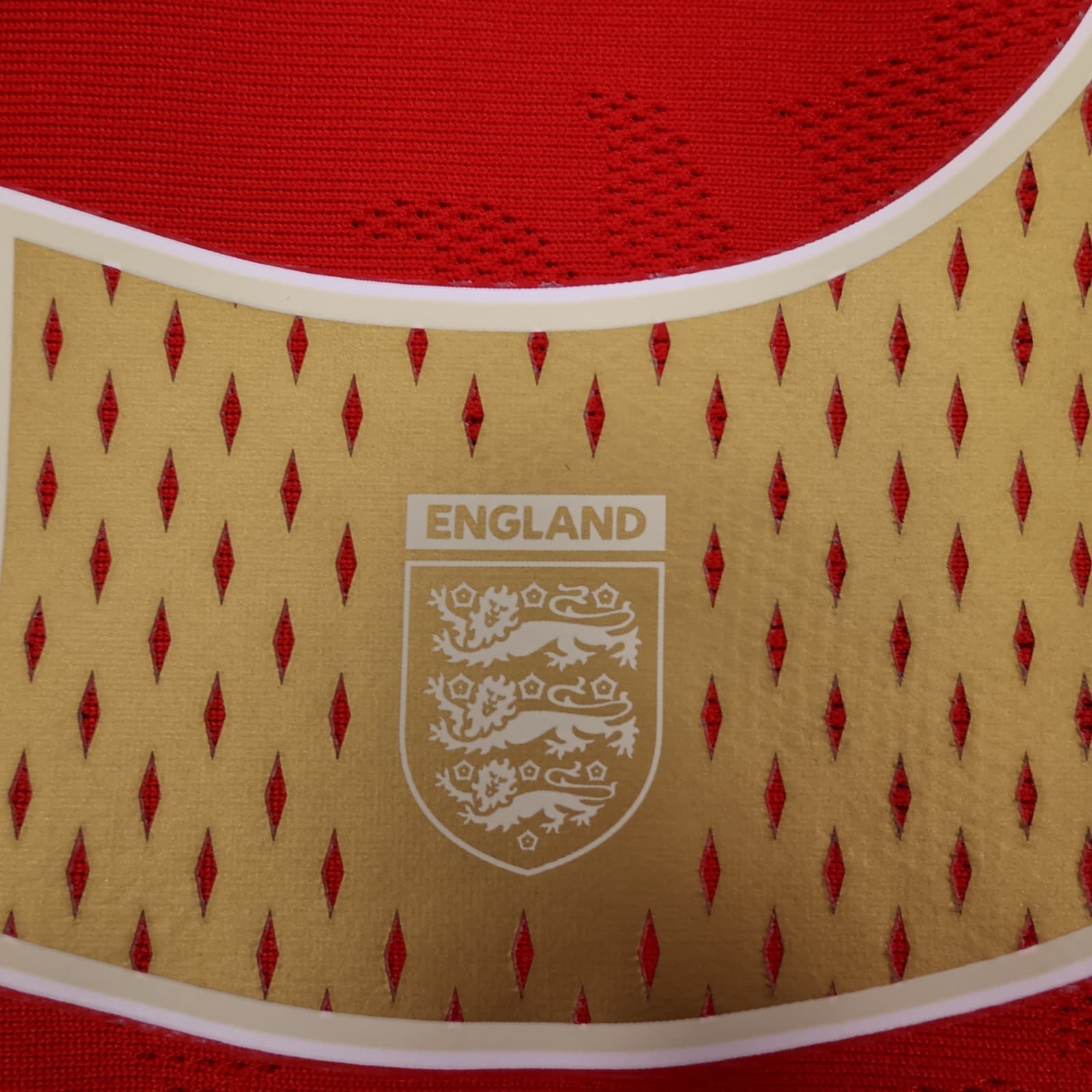 England Football Shirt Large Red Away Kit 2006 2007 2008 Umbro Wayne Rooney 9 photo 15