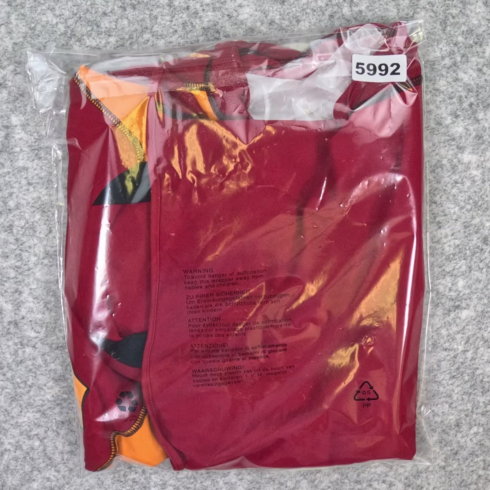 AS Roma Football Shirt Medium Burgundy Home 2002 2003 Kappa Totti 10 Jersey photo 6