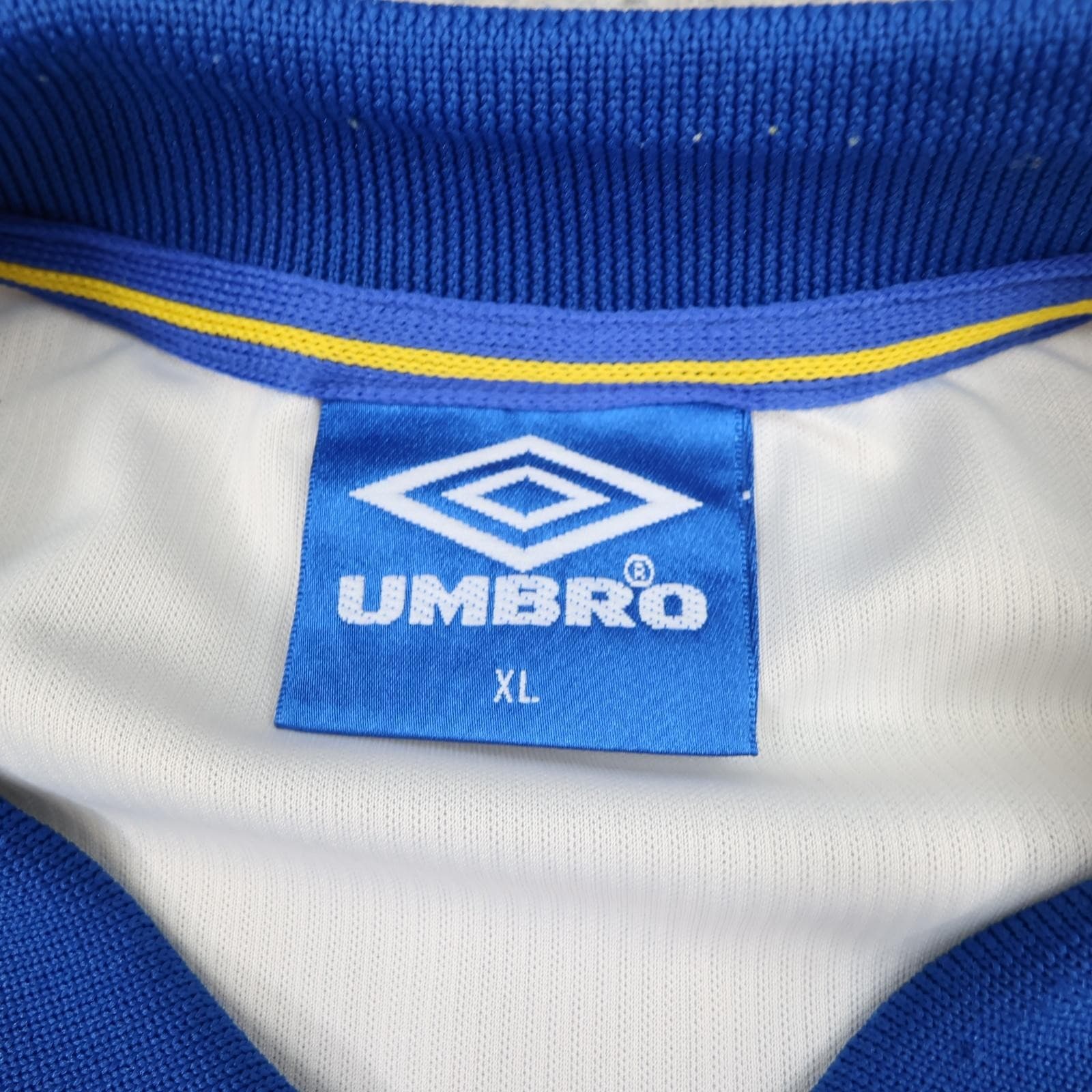 Vintage Chelsea Shirt Mens XL White Away EPL 1999 2001 Football Umbro Autoglass photo 6