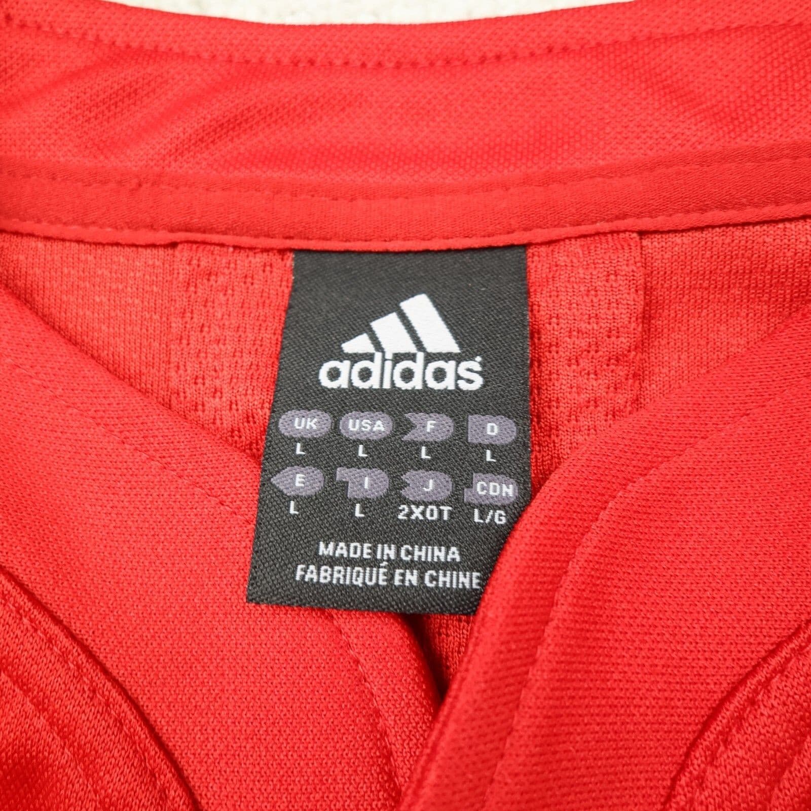 Lions Rugby Shirt Large Womens Adidas Jersey 2008 2009 HSBC South Arfica Tour photo 5