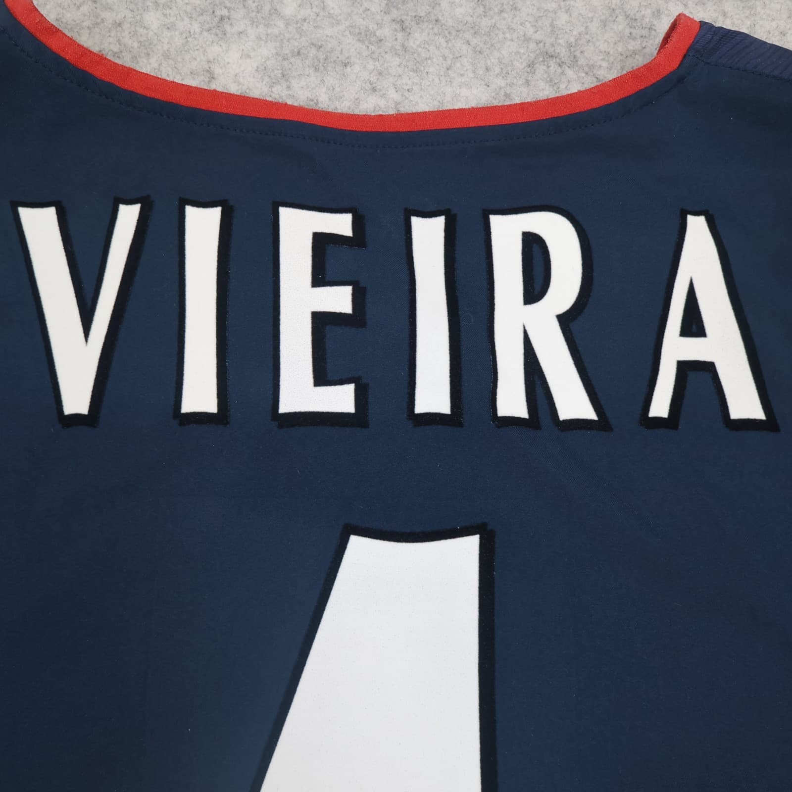 Vintage Arsenal Shirt Extra Large Blue Away 2002 2003 Nike Vieira Soccer Jersey photo 19