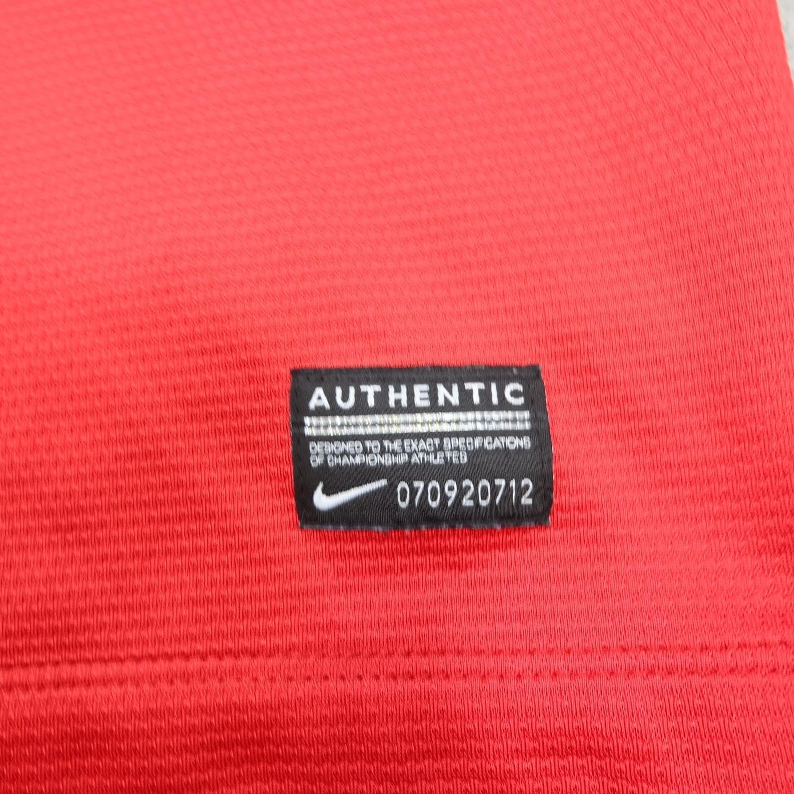 Manchester United Shirt Mens XXL Red Home 2013 2014 Football Nike Van Persie 20 photo 7
