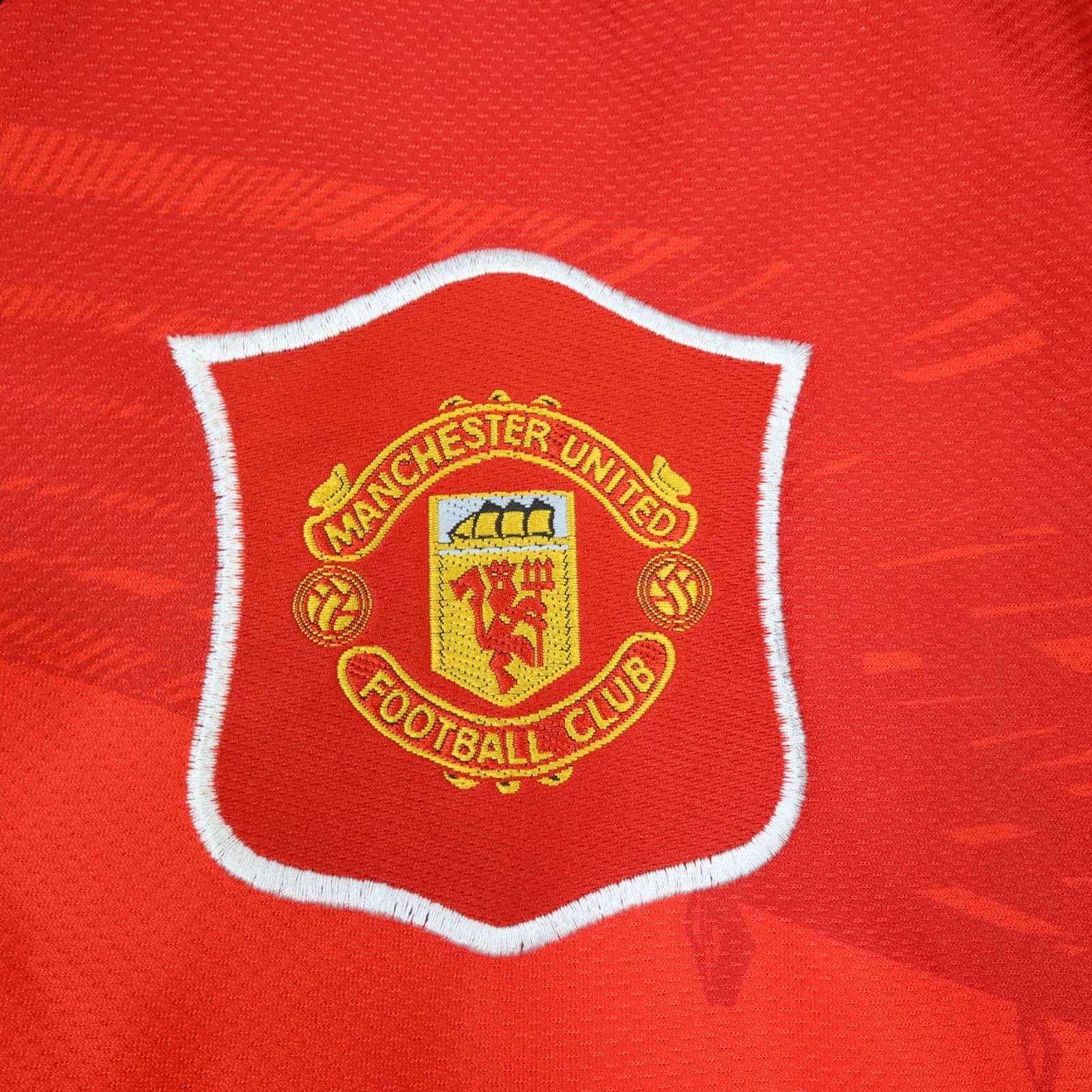 Vintage Manchester United Shirt Extra Large Red Home 1994 1996 Umbro Jersey photo 4