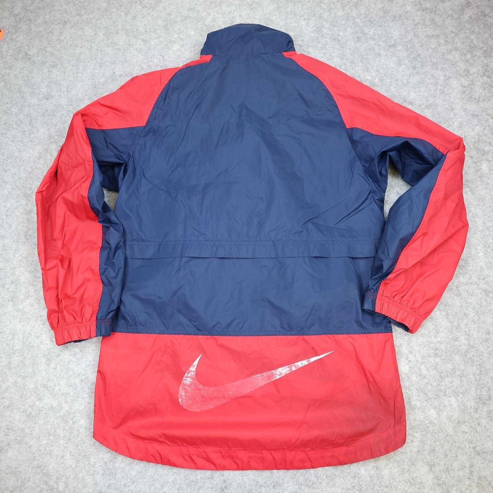 Vintage Arsenal Jacket Mens Small Navy Red Football Nike The Gunners 90s photo 9