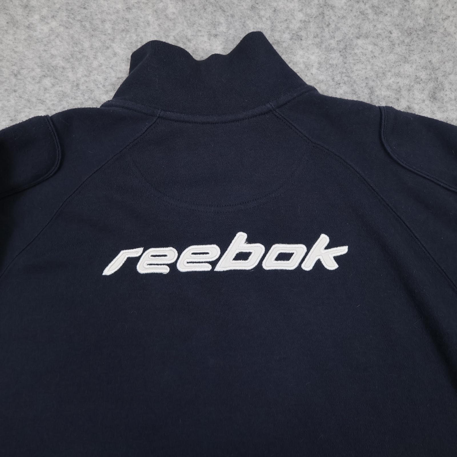 Vintage Liverpool Training Drill Top Mens Small Blue Football Reebok Carlsberg photo 13