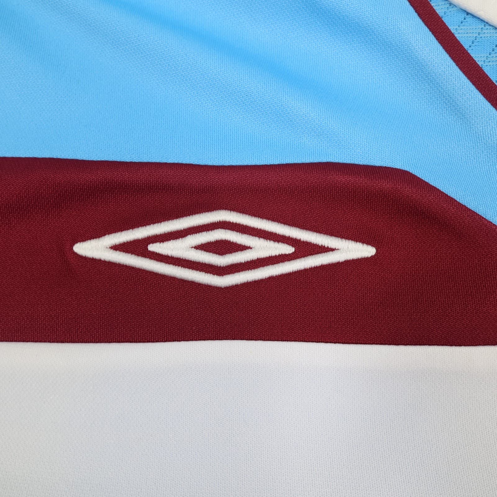 West Ham Shirt Extra Large Blue 2008 2009 Umbro Away Shirt Soccer Jersey photo 7