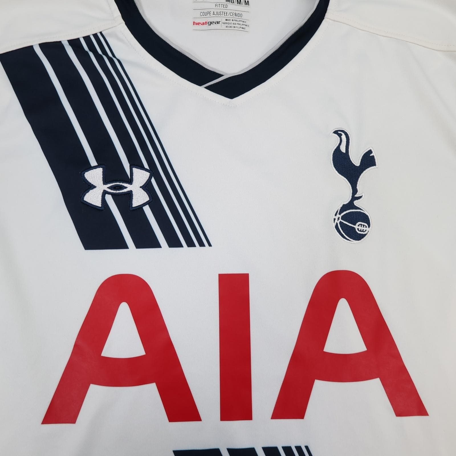 Tottenham Hotspur Shirt Mens Medium Home 2015 2016 Football Under Armour AIA photo 3