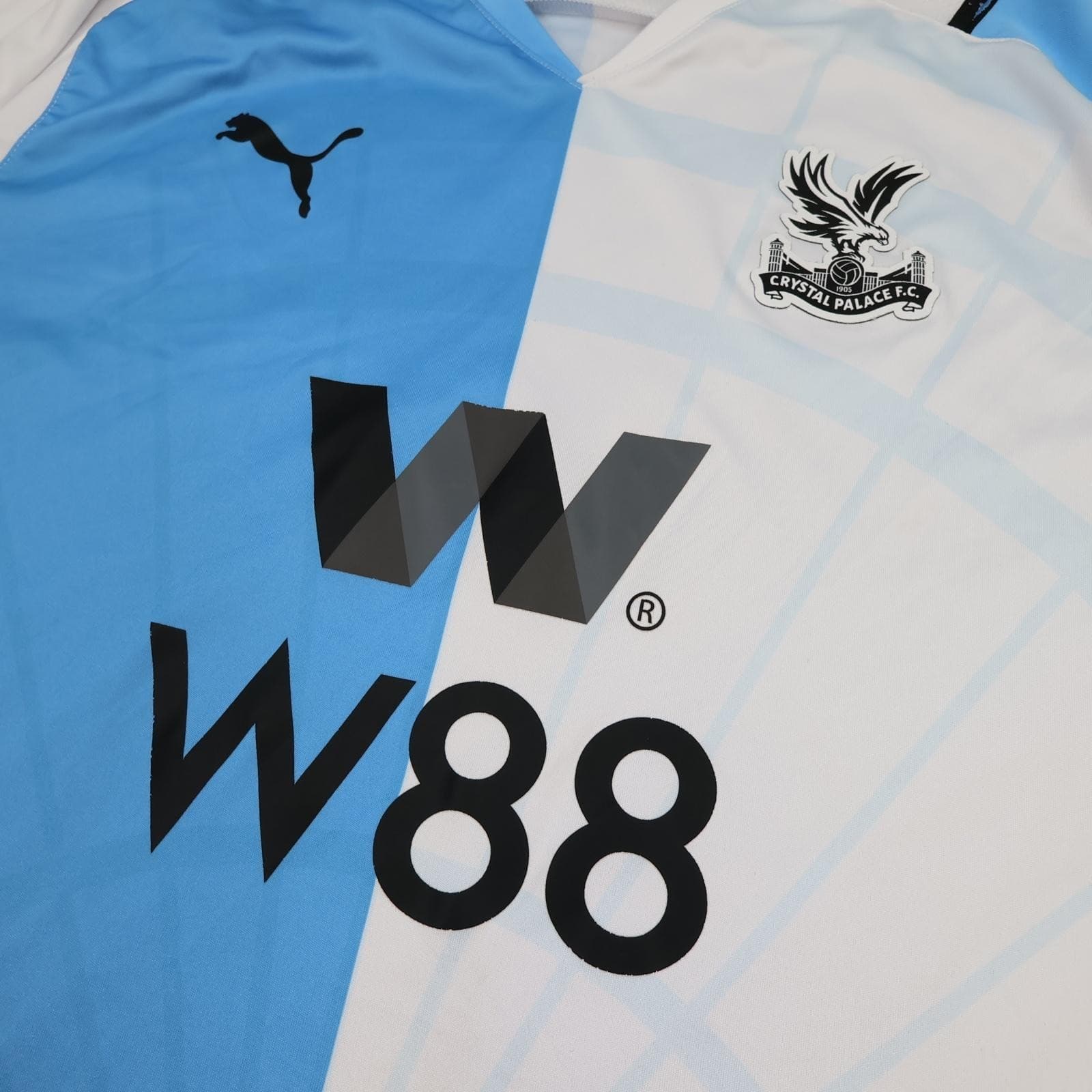 Crystal Palace Shirt Mens XL 3rd Kit 2021 2022 Puma Michael Olise Soccer Jersey photo 4