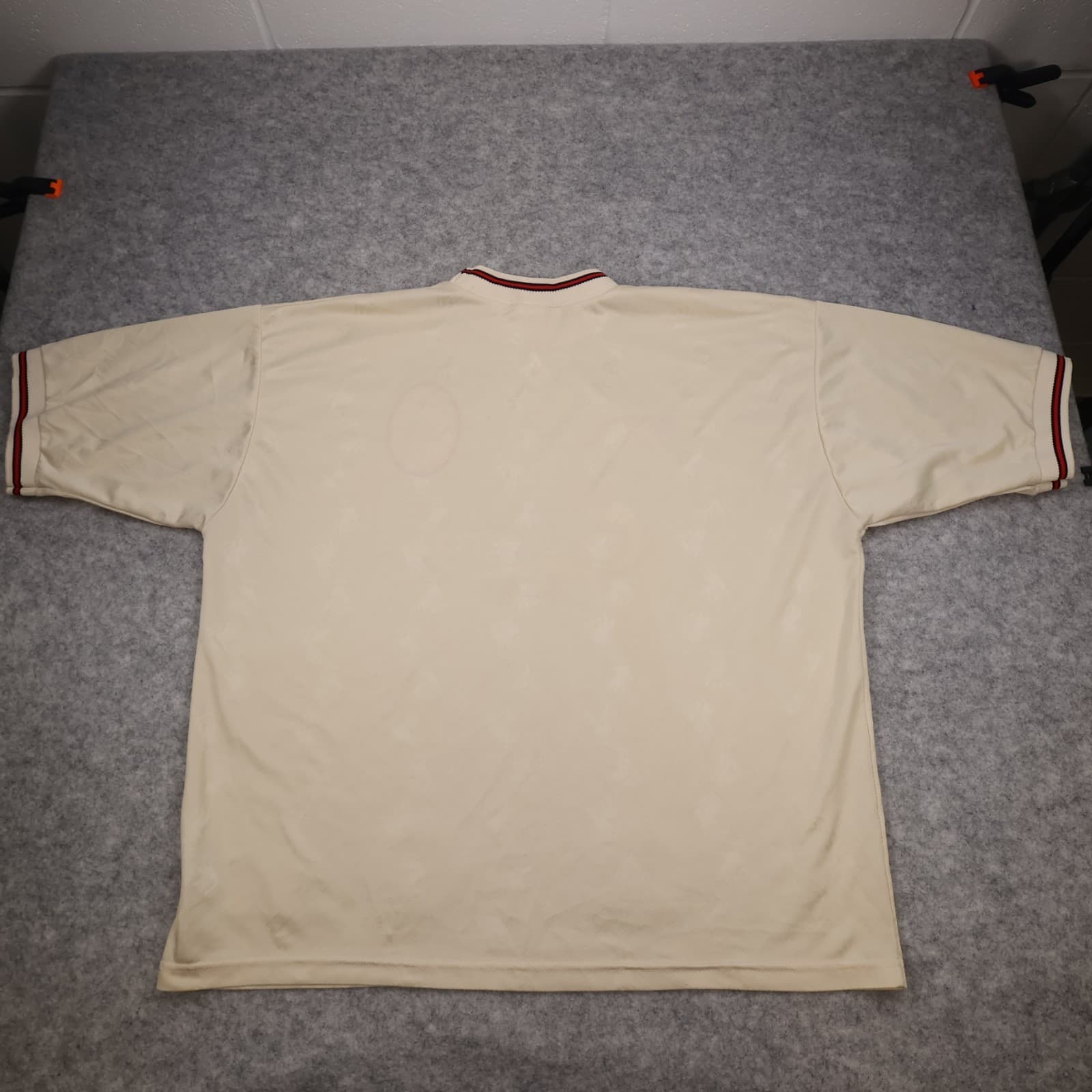 Vintage Liverpool Shirt 2XL Beige Away Kit 1996 1997 Reebok Jersey 50/52 photo 2