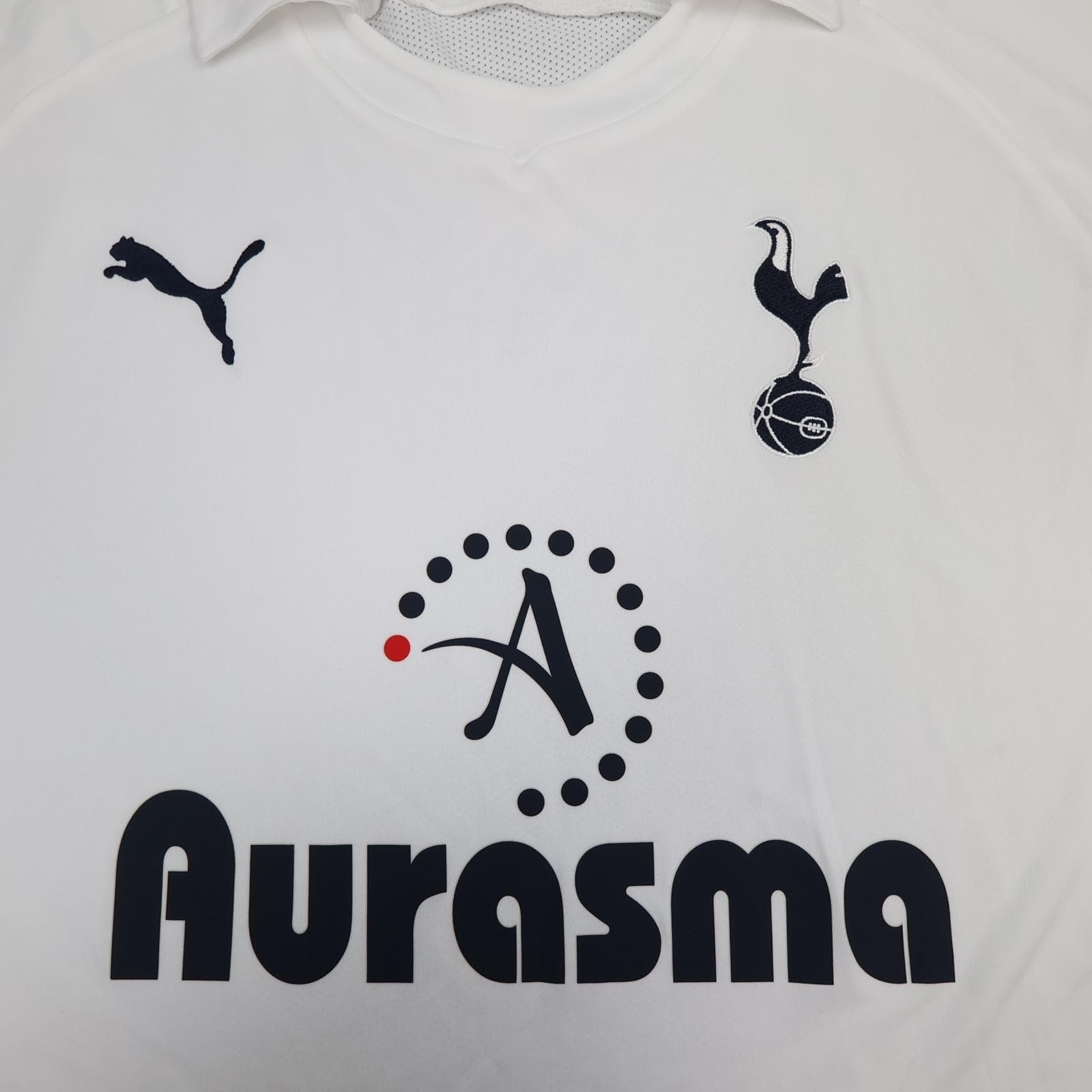 Tottenham Hotspur Shirt Mens Extra Large White Home 2011 2012 Puma Soccer Jersey photo 3