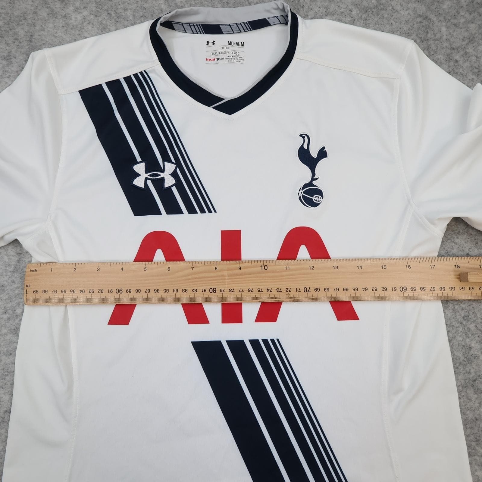 Tottenham Hotspur Shirt Mens Medium Home 2015 2016 Football Under Armour AIA photo 11