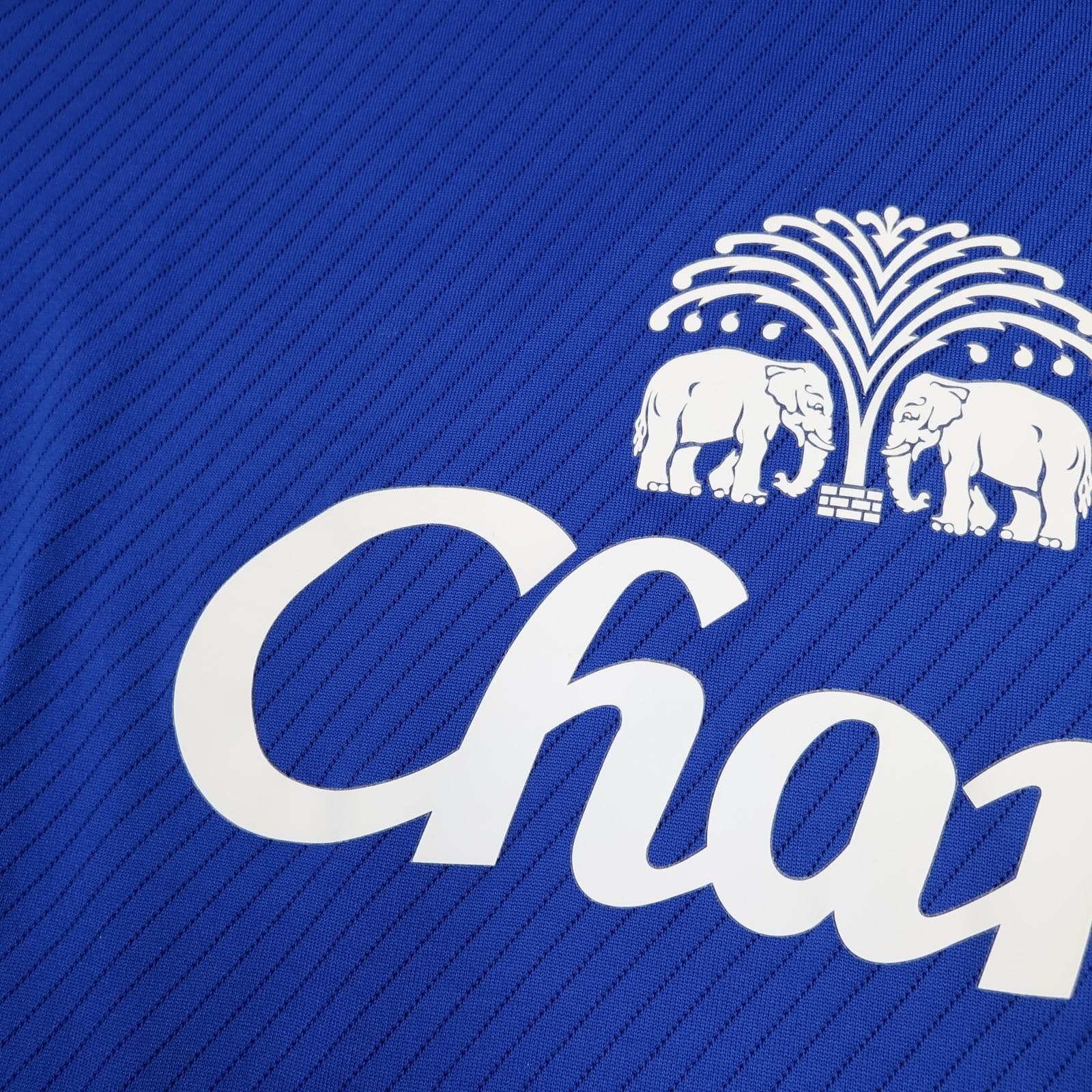 Everton Shirt Mens Large Blue Home Kit 2008 2009 Umbro Chang Soccer Jersey photo 4