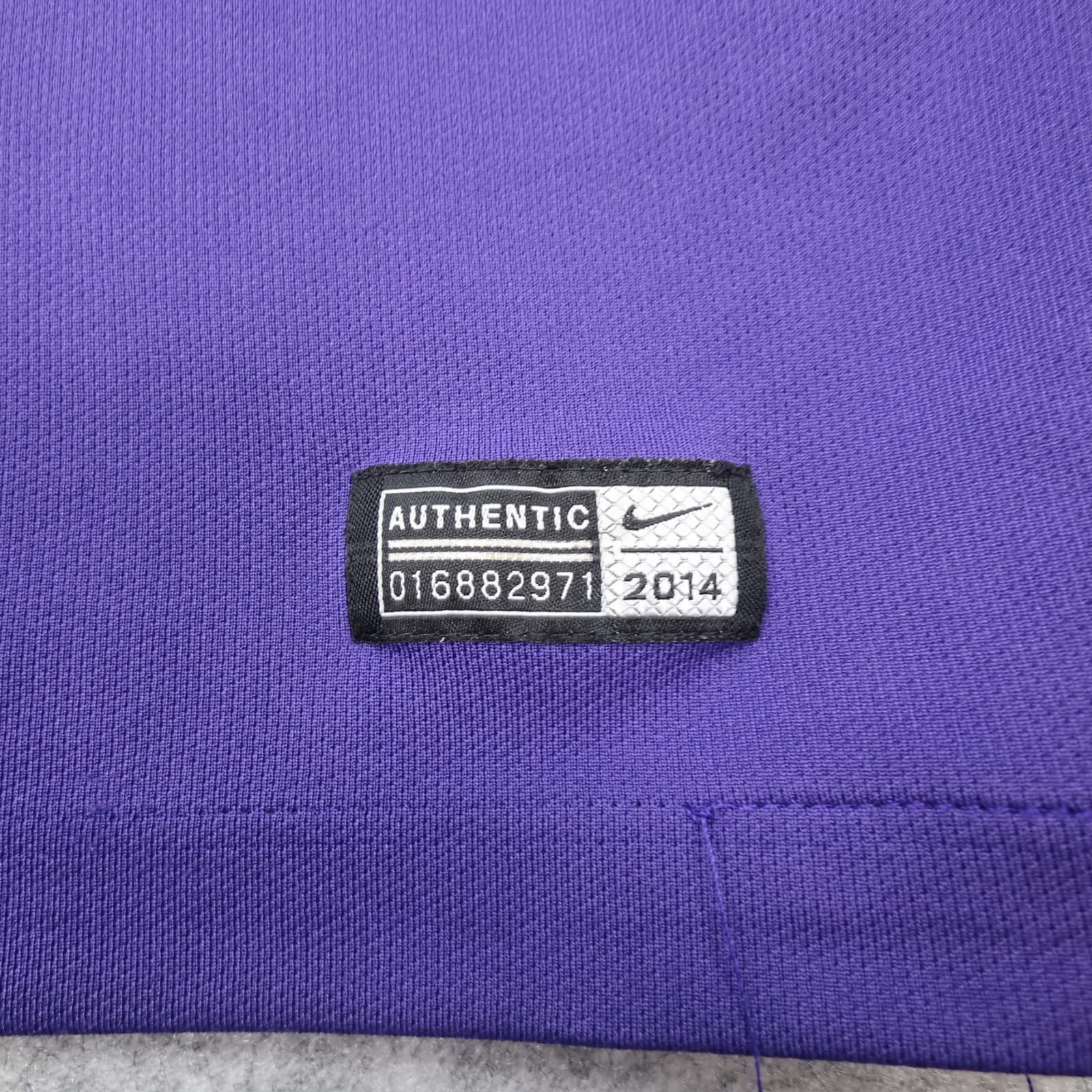 Manchester City Shirt 3XL Purple Third 2014 2015 Soccer Jersey XXXL photo 2