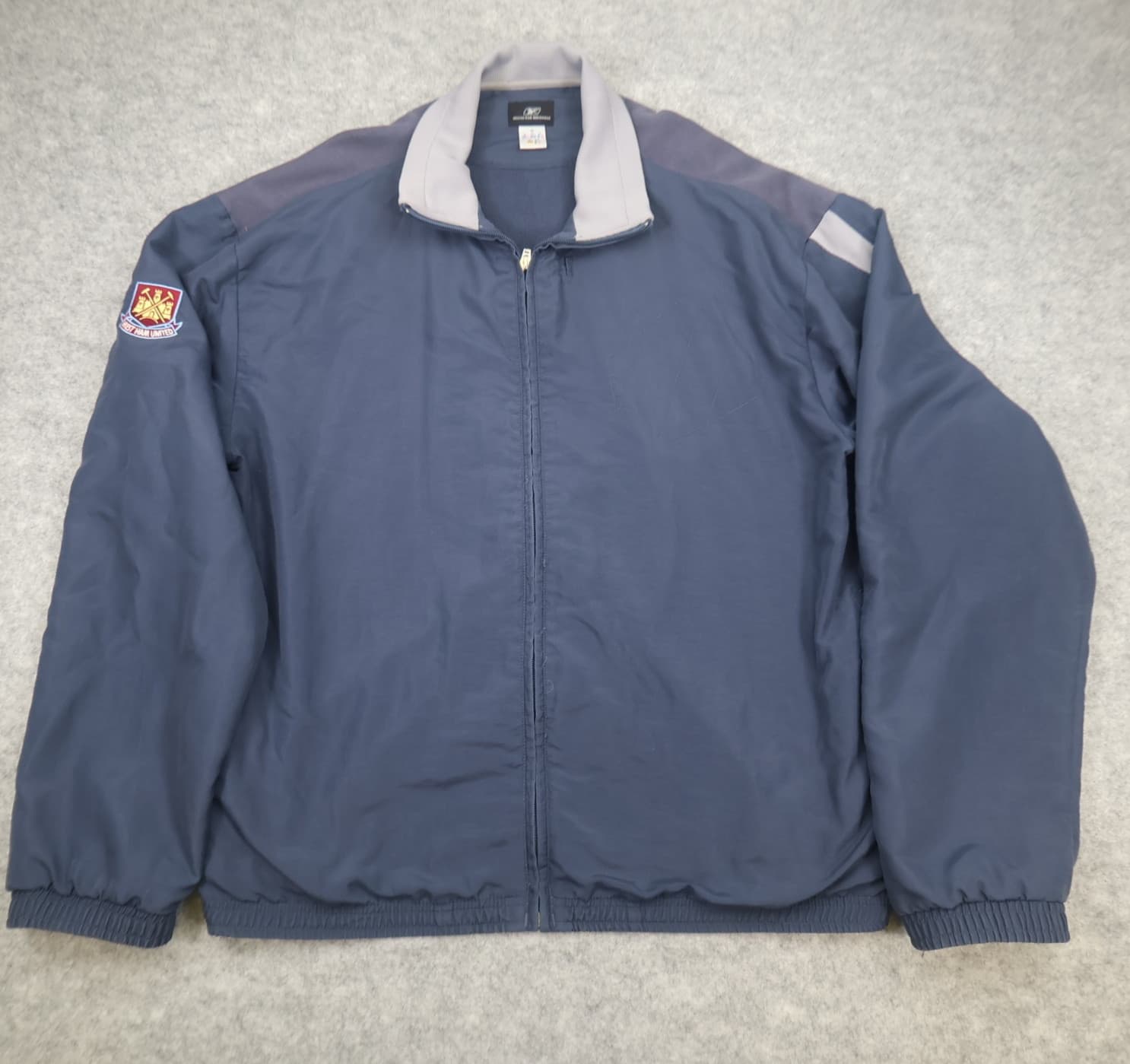 Vinatge West Ham United Jacket Extra Large Blue Navy Jacket Reebok 90s