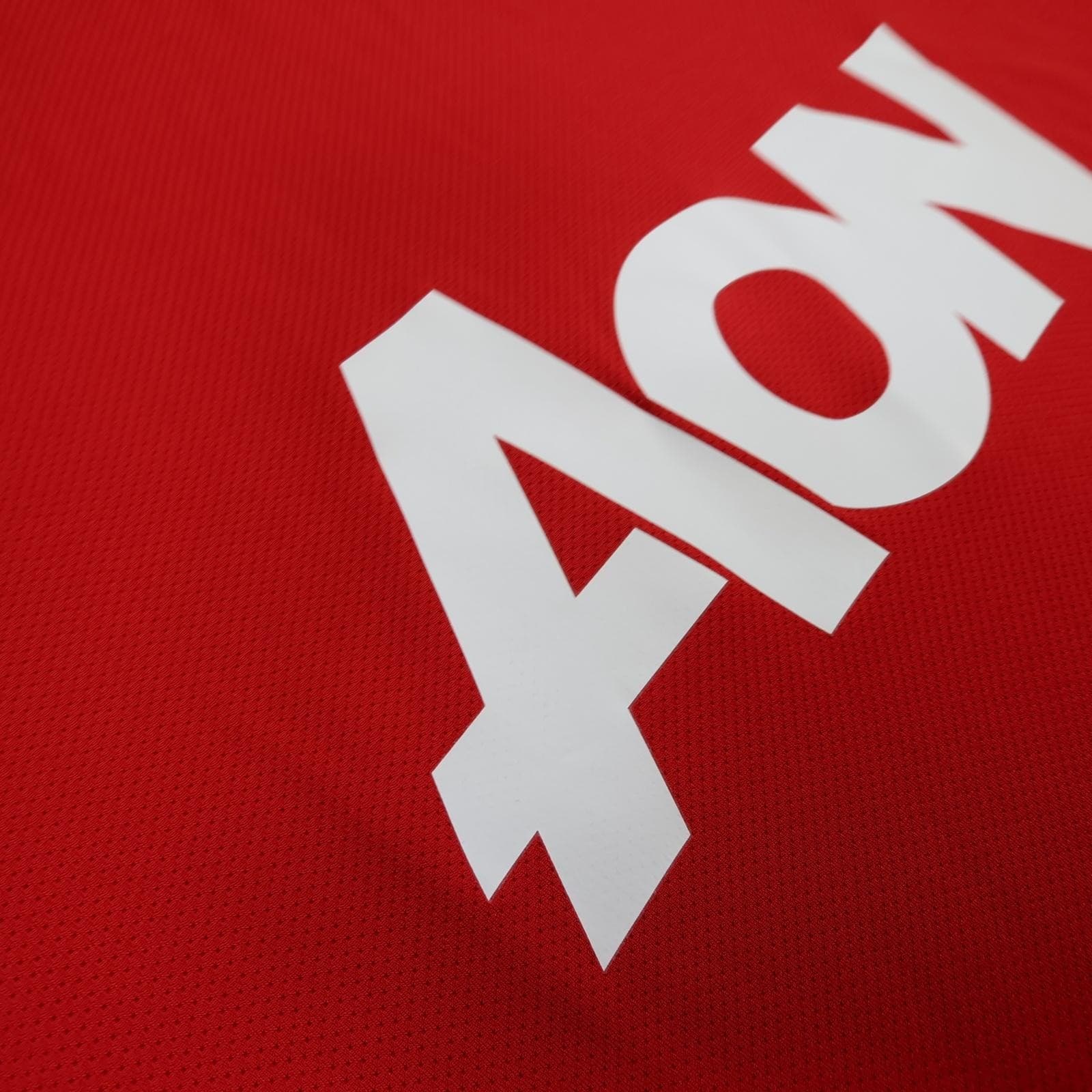 Manchester United Shirt Mens 2XL Red Home 2011 2012 EPL Football Nike AON Jersey photo 6