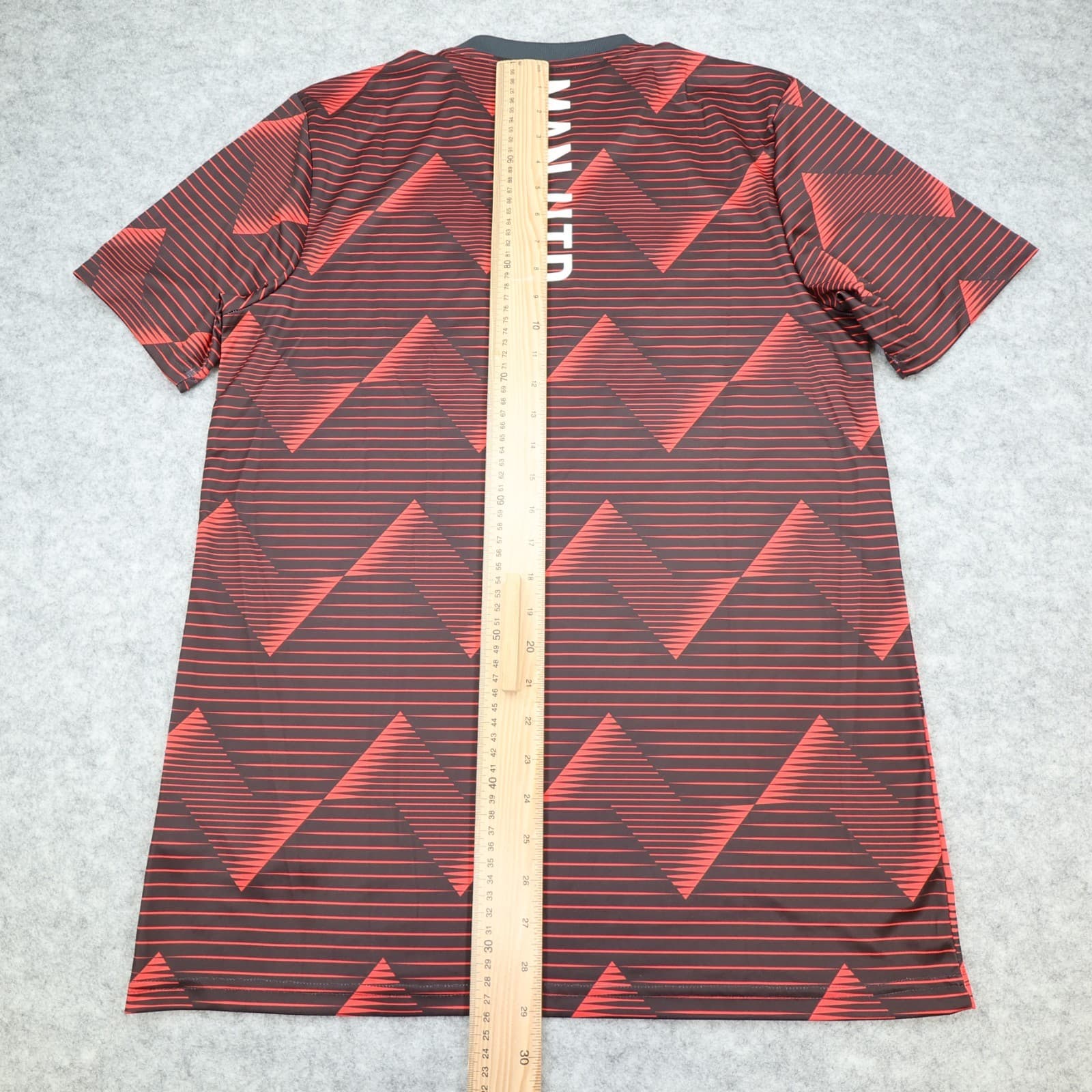 Manchester United Shirt Medium Red Training Kit 2019 2020 Adidas Soccer Jersey photo 11