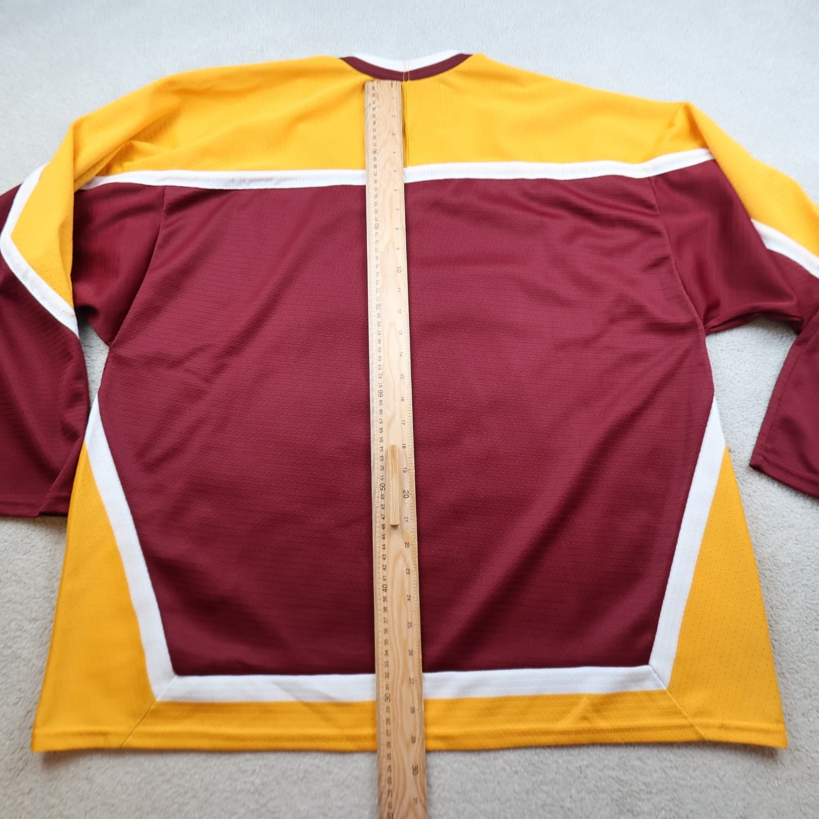Vintage Minnesota Golden Gophers Wild Jersey Large Red Easton NCAA Ice Hockey photo 9