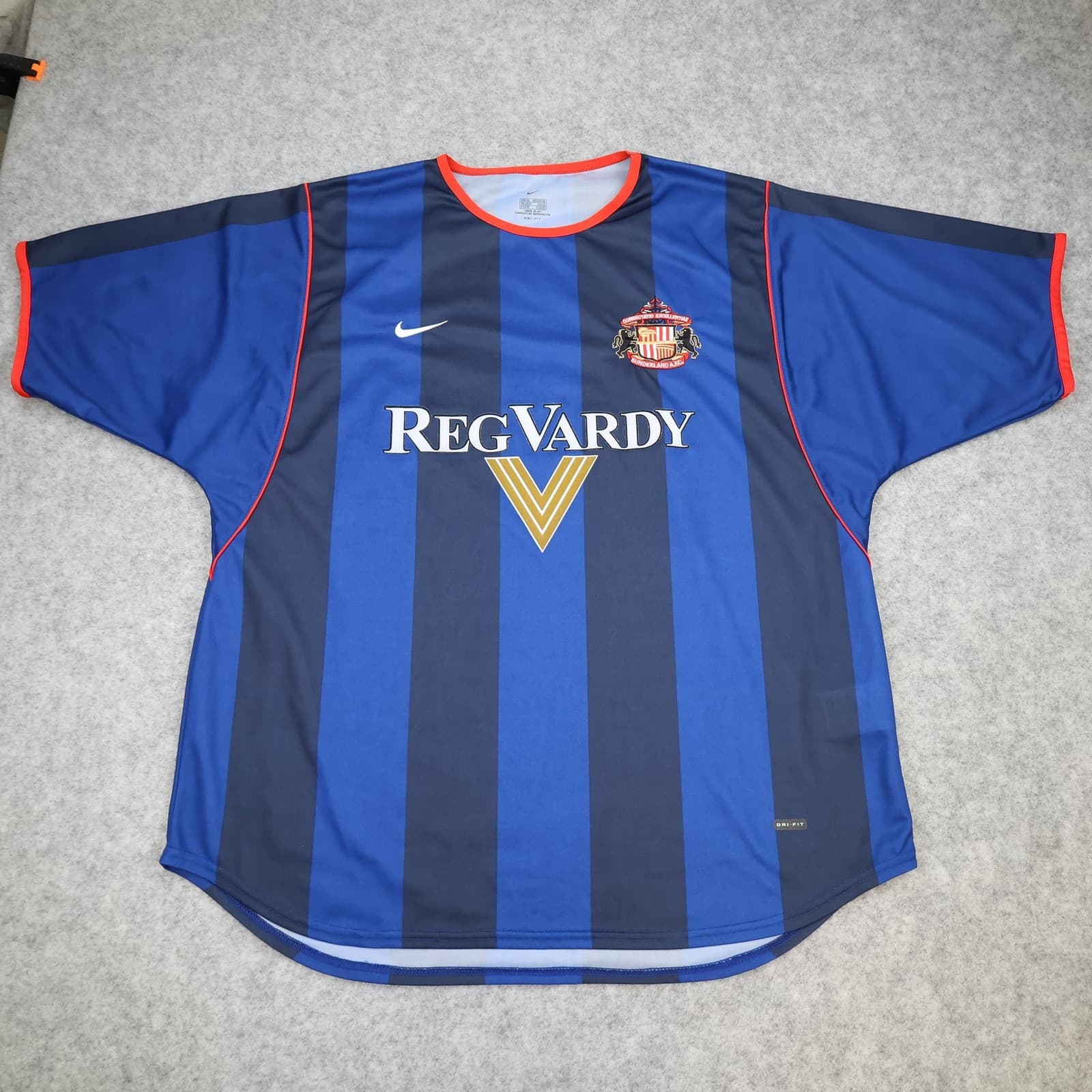Vintage Sunderland Shirt Mens XL Blue Away 2000 2001 Nike Soccer Jersey