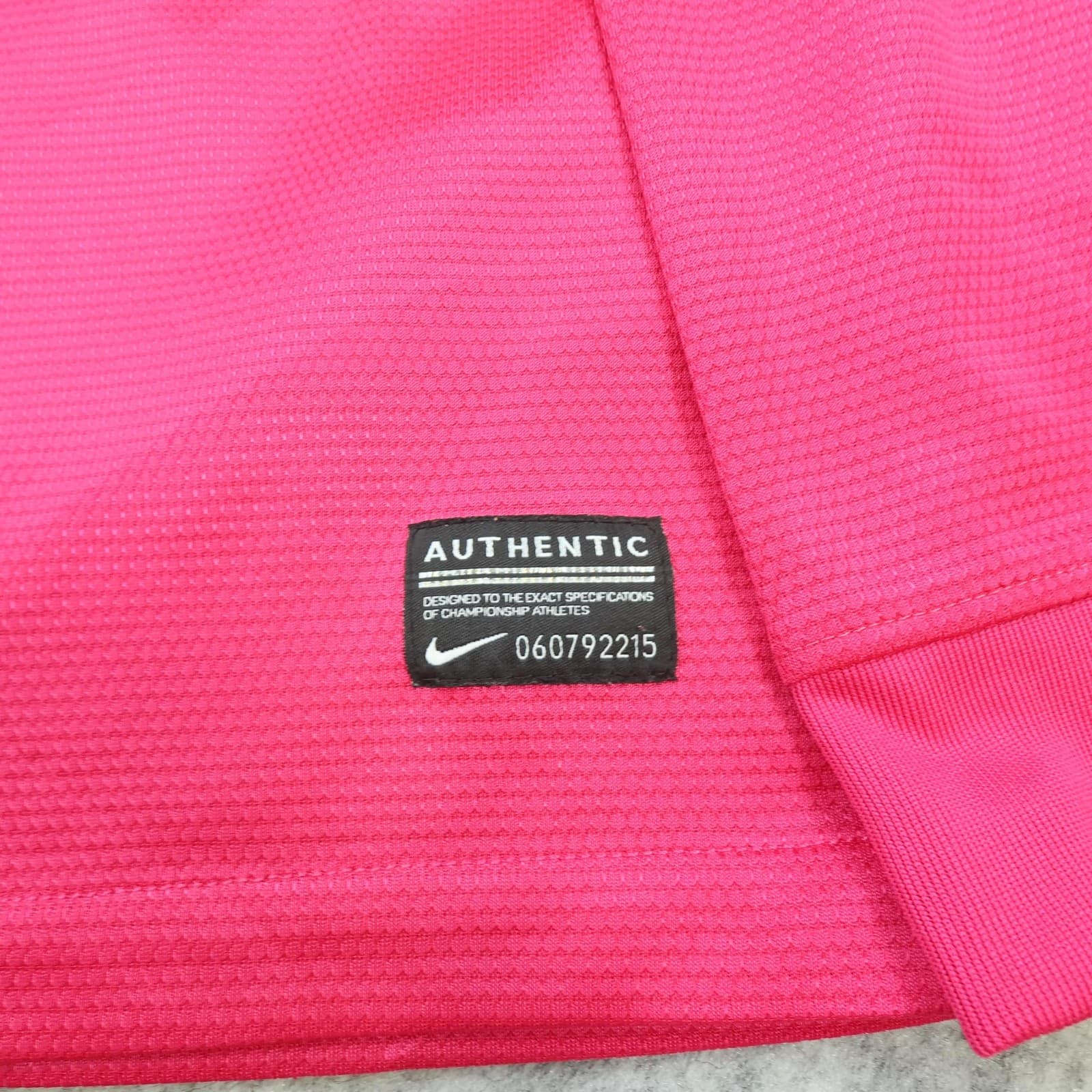 Arsenal Shirt Mens Medium Pink Goalkeeper Long Sleeve 2012 2013 Nike Jersey photo 8