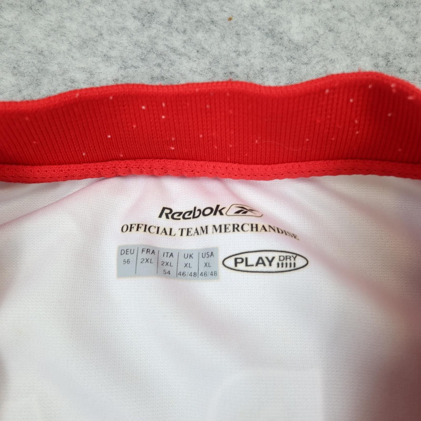 Vintage Liverpool Shirt Mens XL White Away 2005 2006 Football Reebok Gerrard 8 photo 11