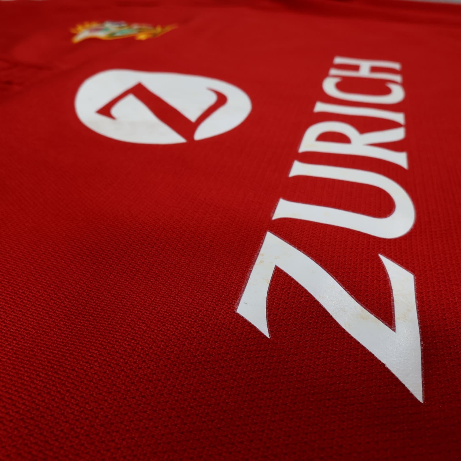 Vintage British & Irish Lions Rugby Shirt Large Zurich Adidas Jersey 2005 3102 photo 12